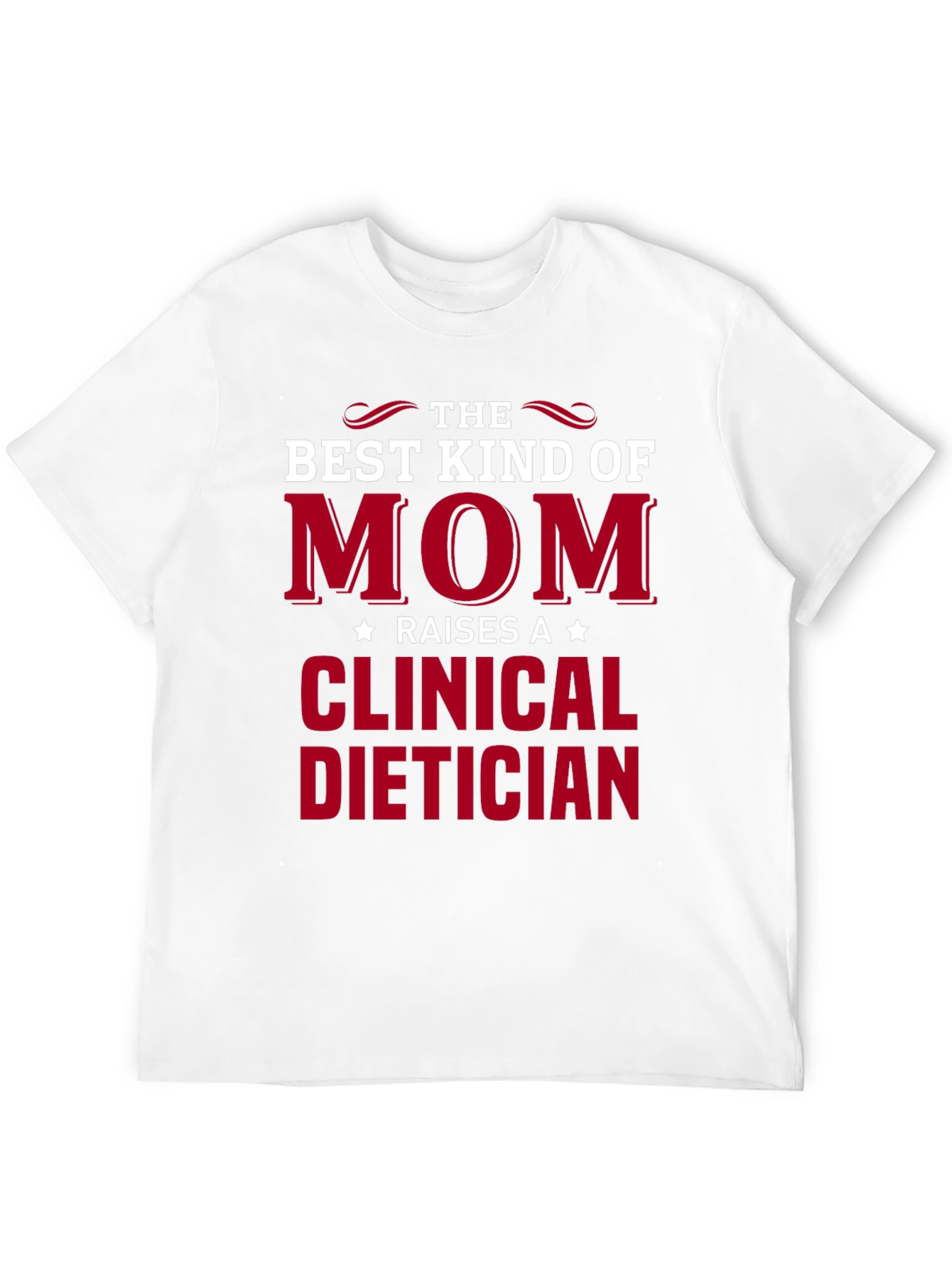 Black Best Kind of Mom Clinical Dietician T-Shirt view 12