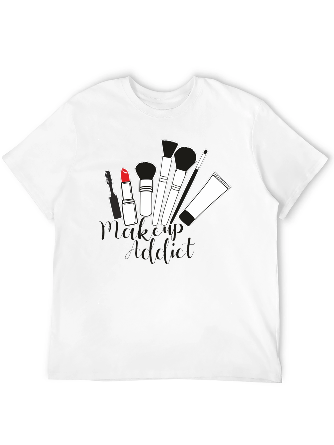 Makeup Addict Black T-Shirt - 12