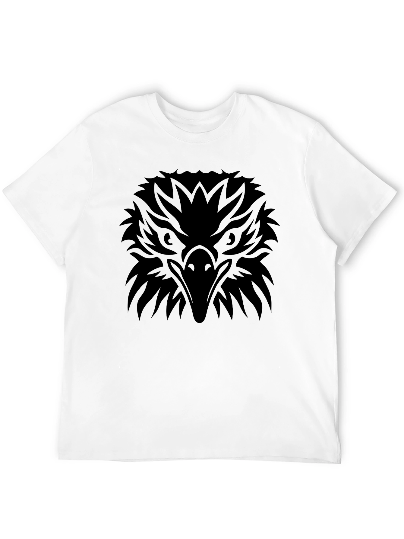 Black Eagle Graphic Tee - Men's Black T-Shirt view 12