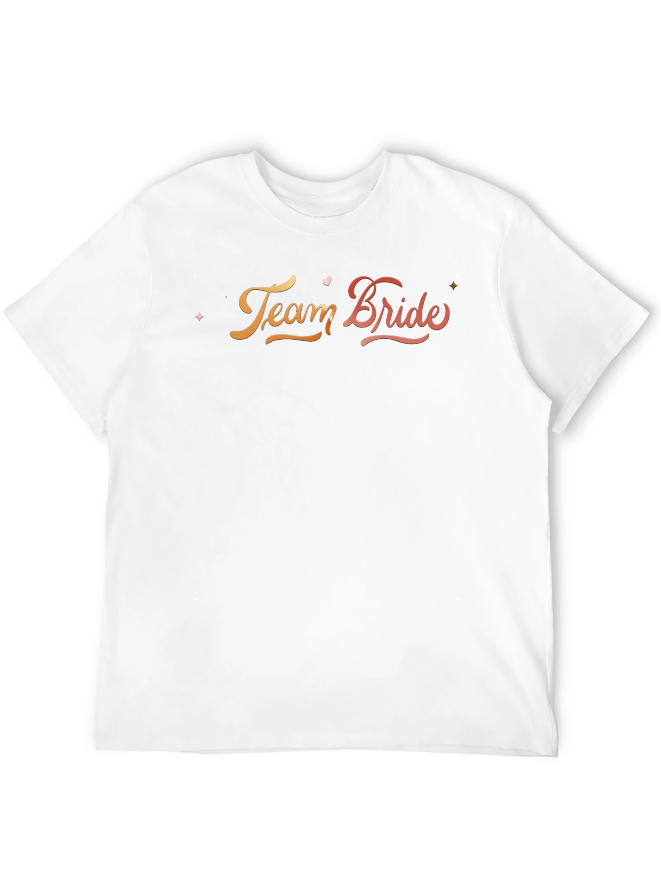 Black Team Bride Crew Neck T-Shirt view 12