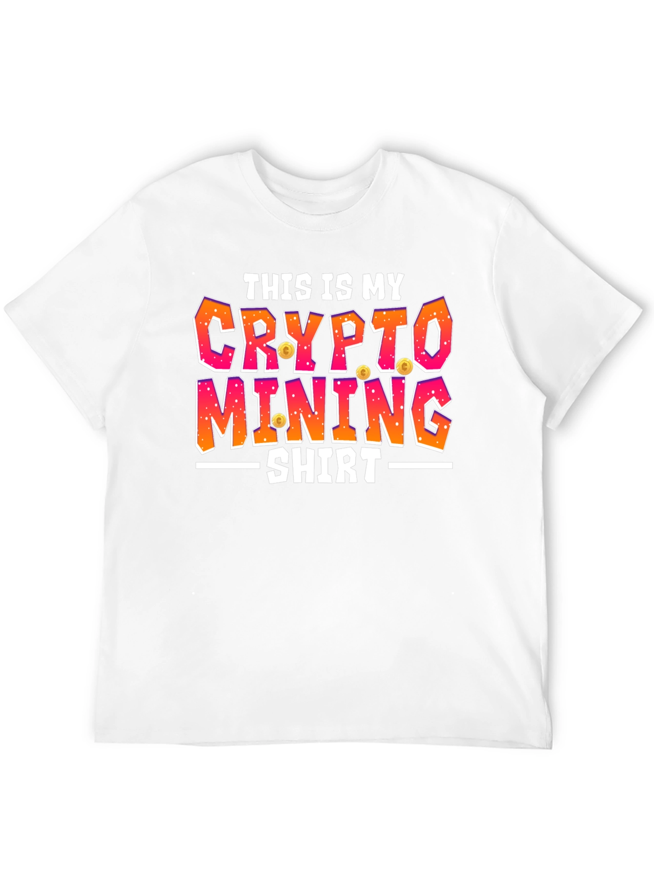 Black Crypto Mining Shirt - Funny Bitcoin T-Shirt view 12