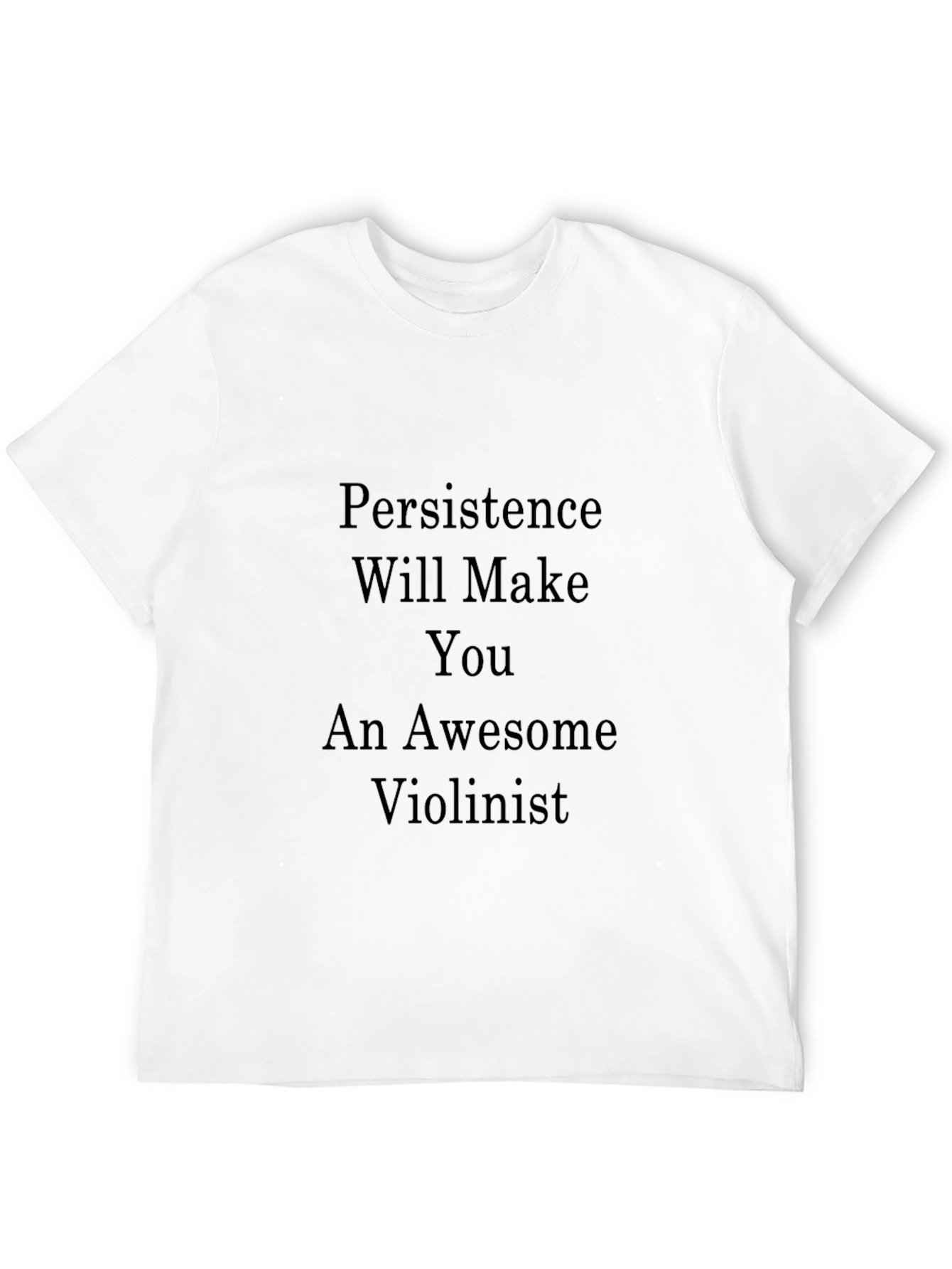 Black Persistence Violinist Black T-Shirt view 12