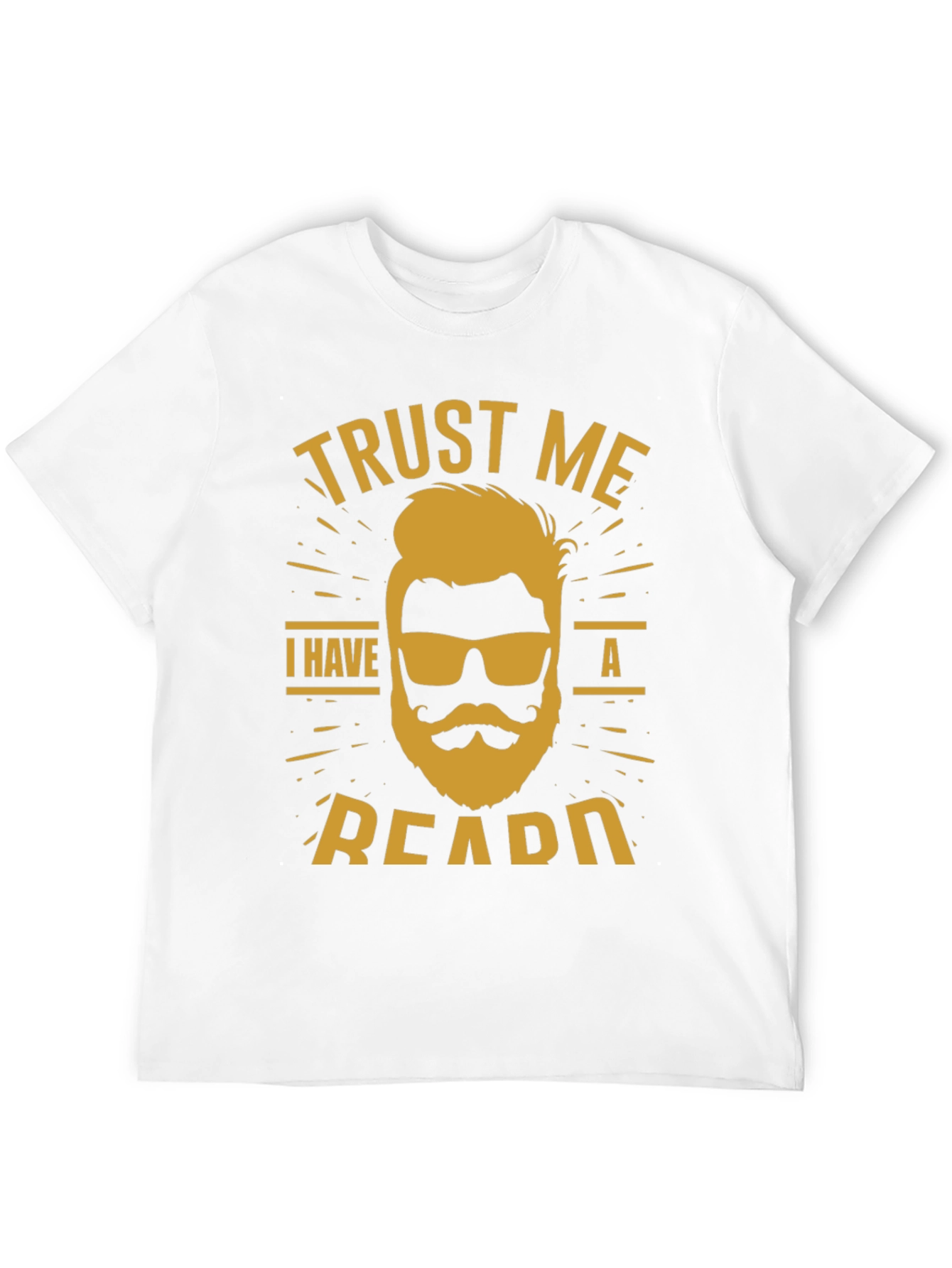 Black Trust Me I Have a Beard T-Shirt view 12