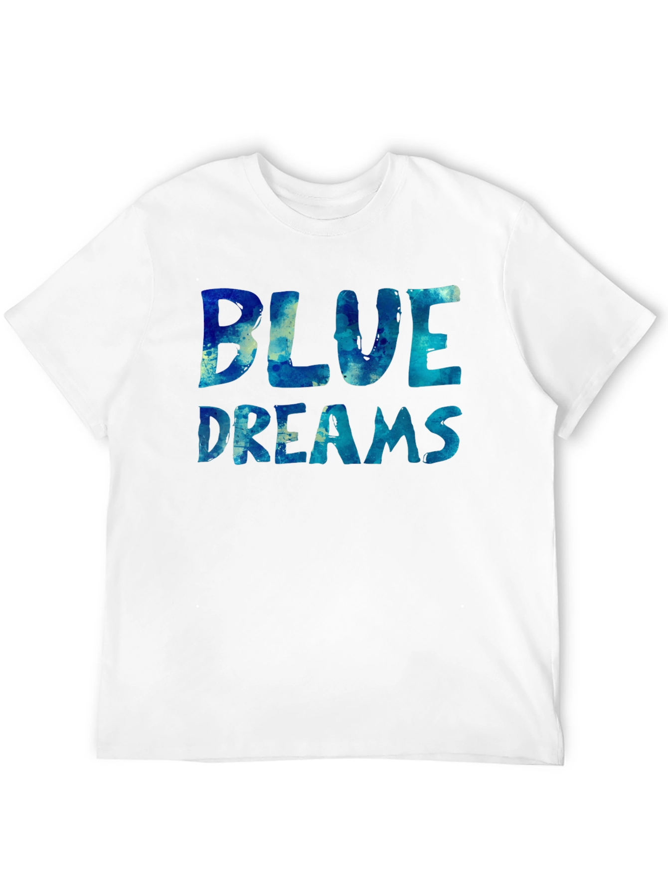 Black Blue Dreams Graphic T-Shirt view 12