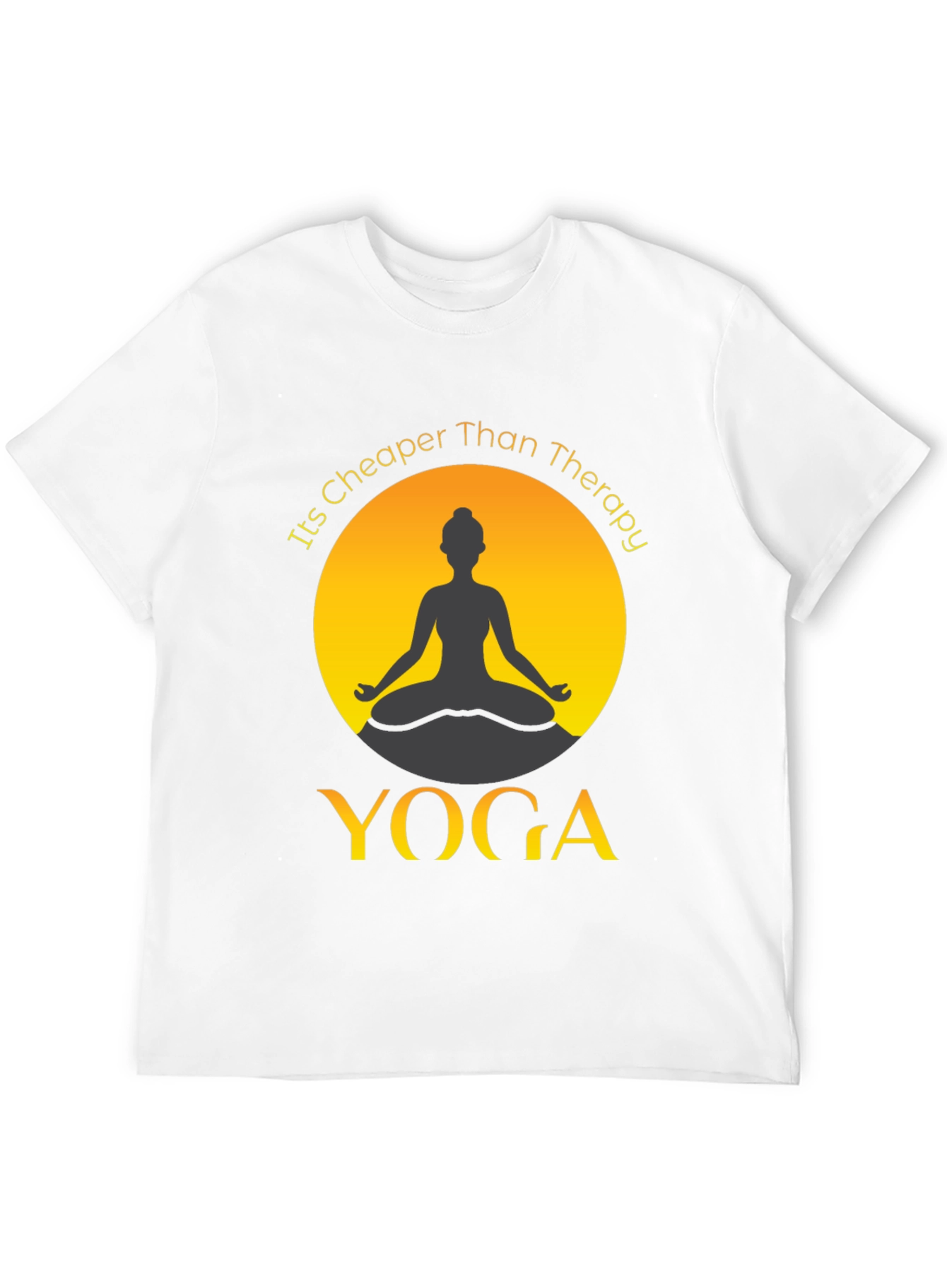 Yoga Cheaper Than Therapy T-Shirt - Relax & Save - 12