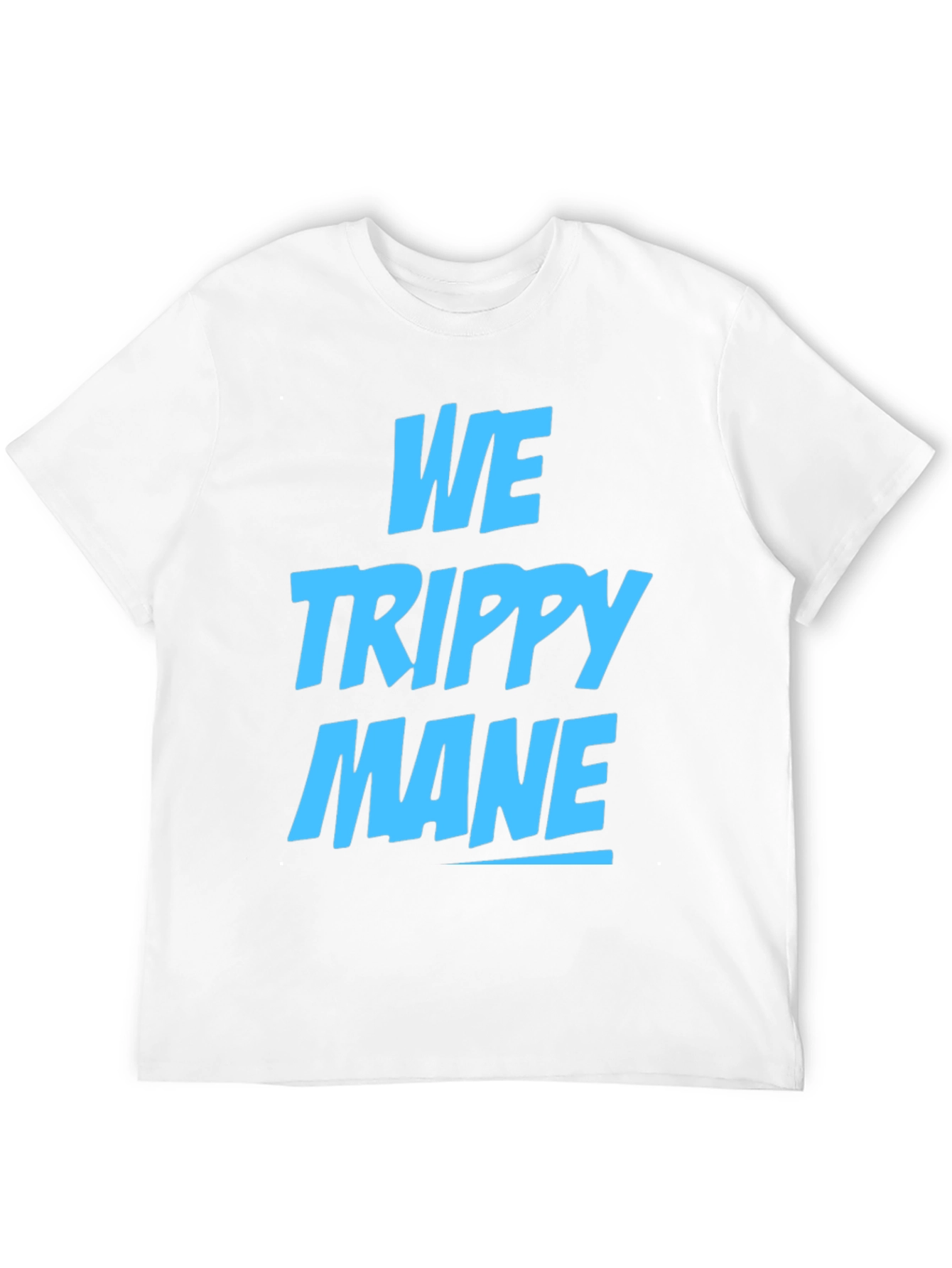 Black We Trippy Mane Graphic Tee - Cool Casual Wear view 12