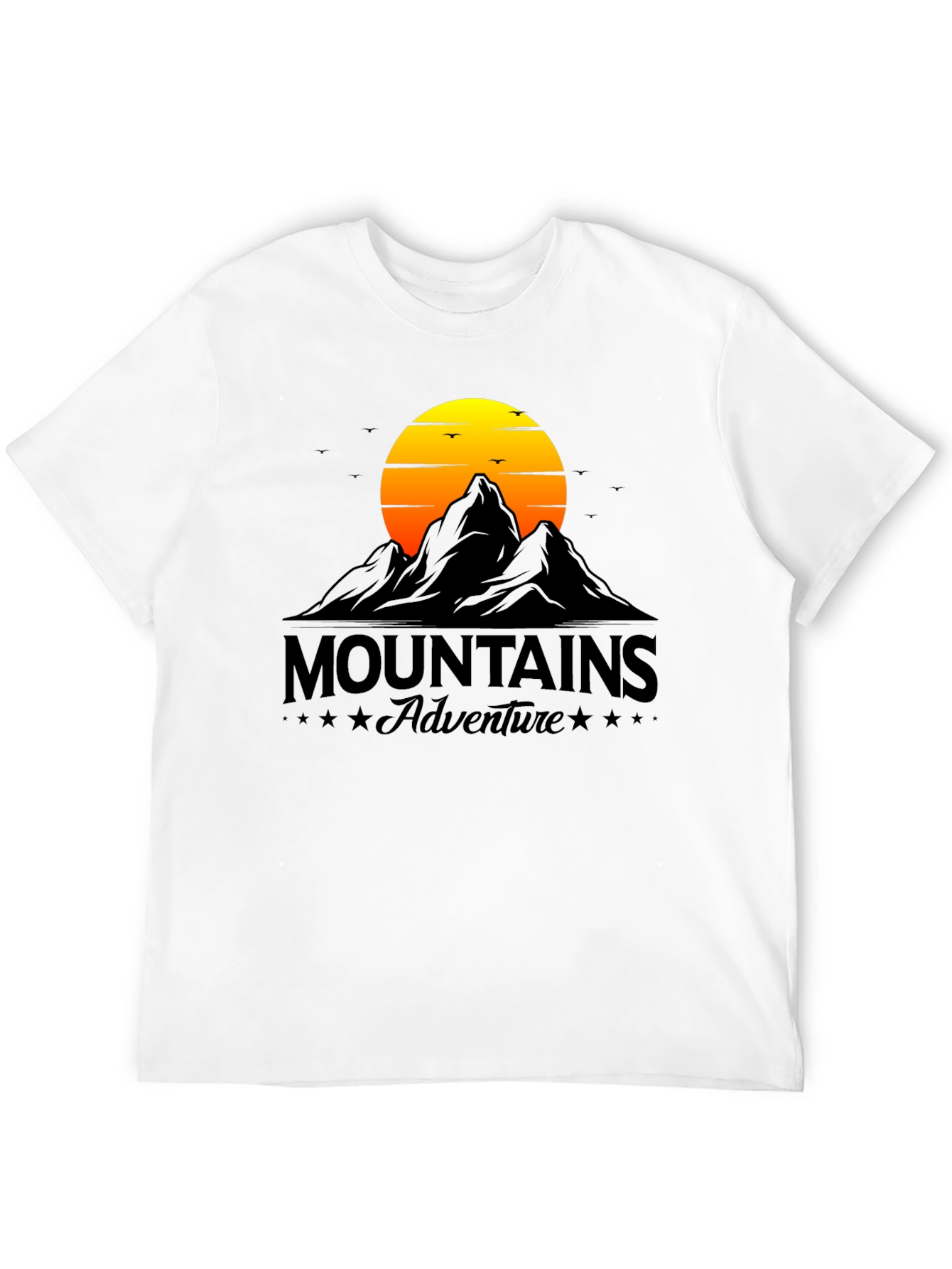 Black Mountains Adventure Graphic T-Shirt view 12