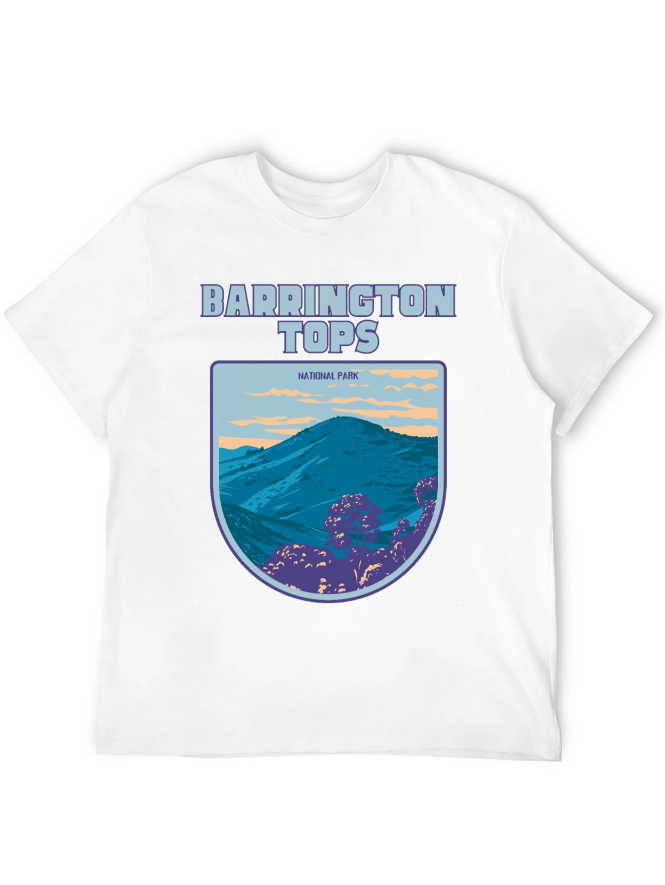 Black Barrington Tops National Park Graphic Tee view 12