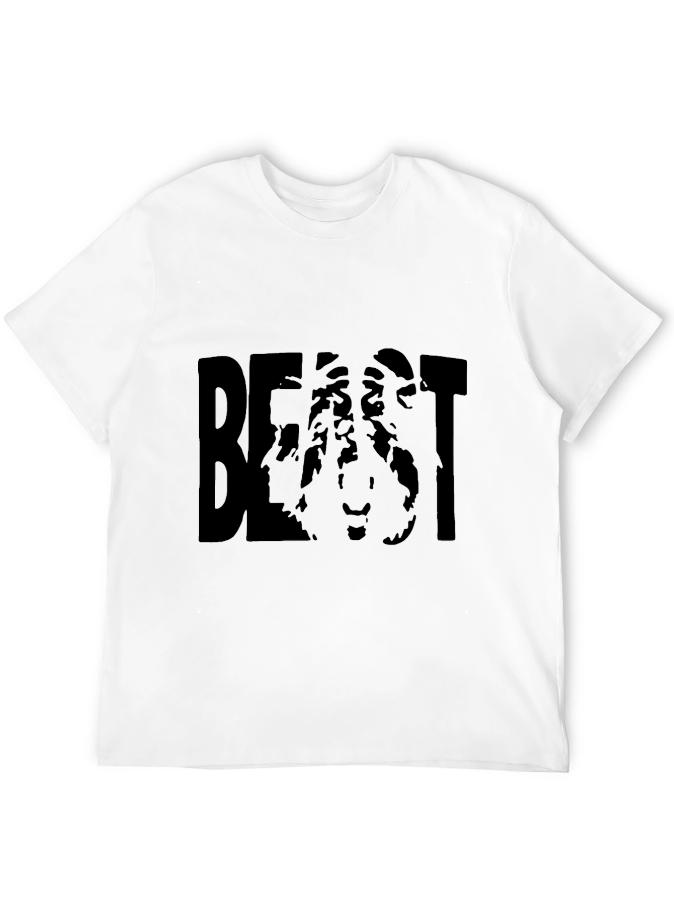 Black Beast Graphic T-Shirt - Bold Statement Tee view 12