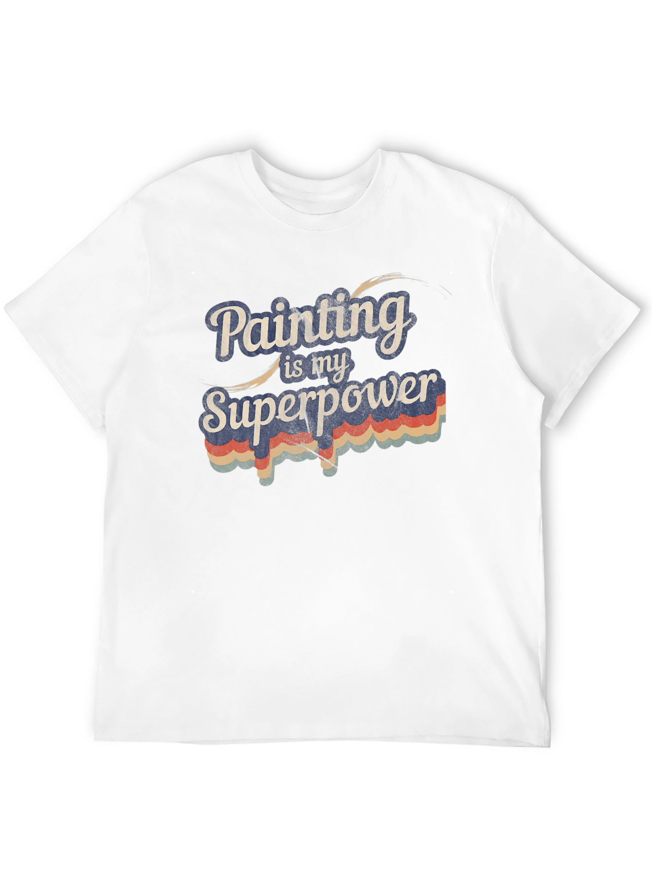 Black Painting is my Superpower Graphic Tee view 12