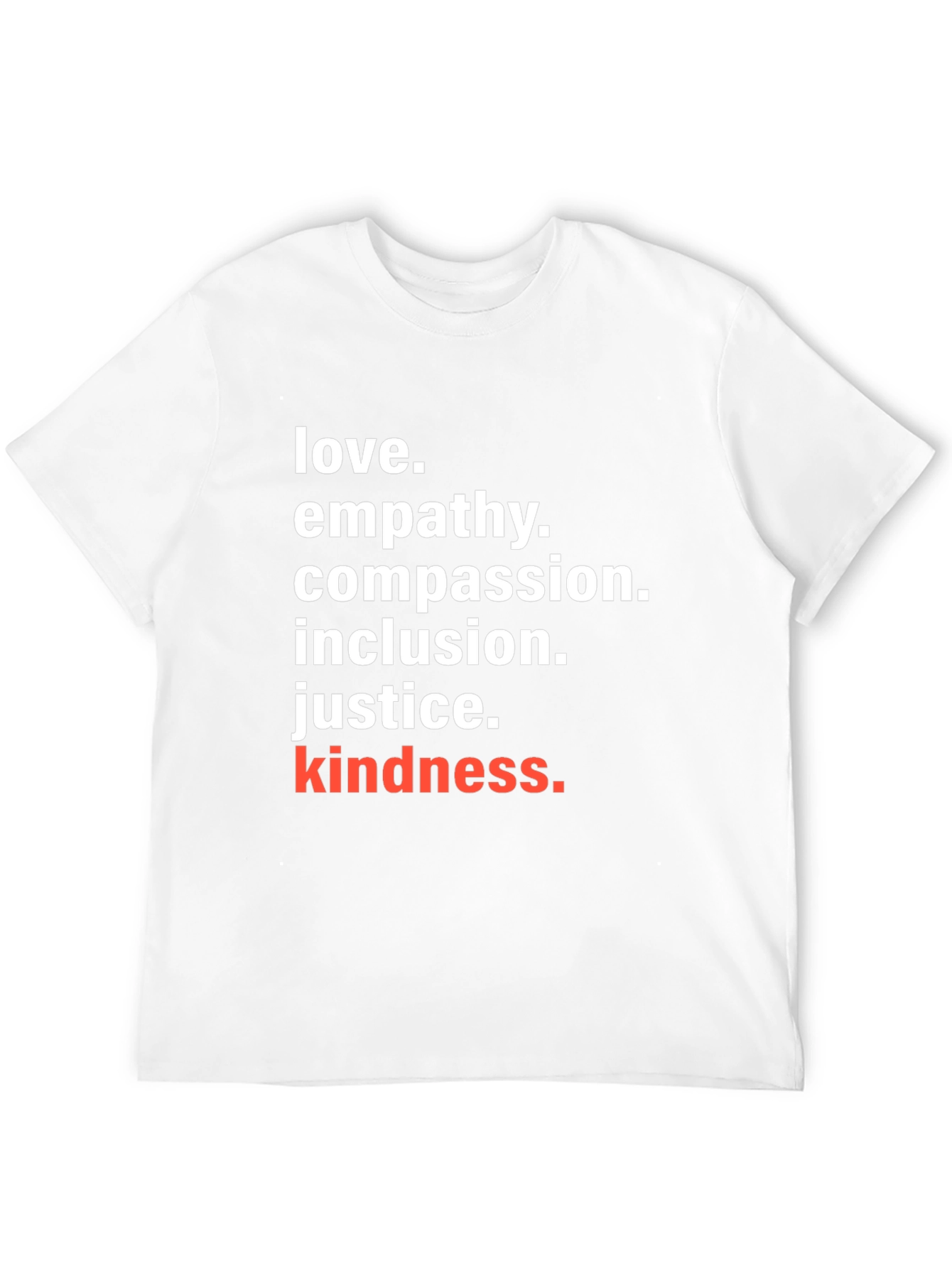 Black Love, Empathy, Compassion T-Shirt - Kindness Matters view 12