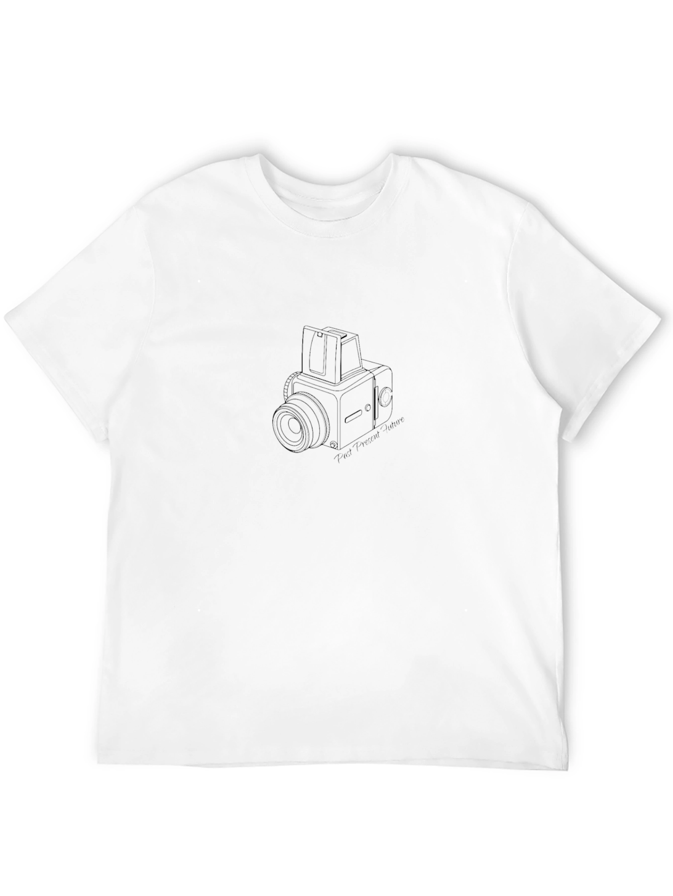 Black Retro Camera Graphic T-Shirt - Cool Photographer Style view 12