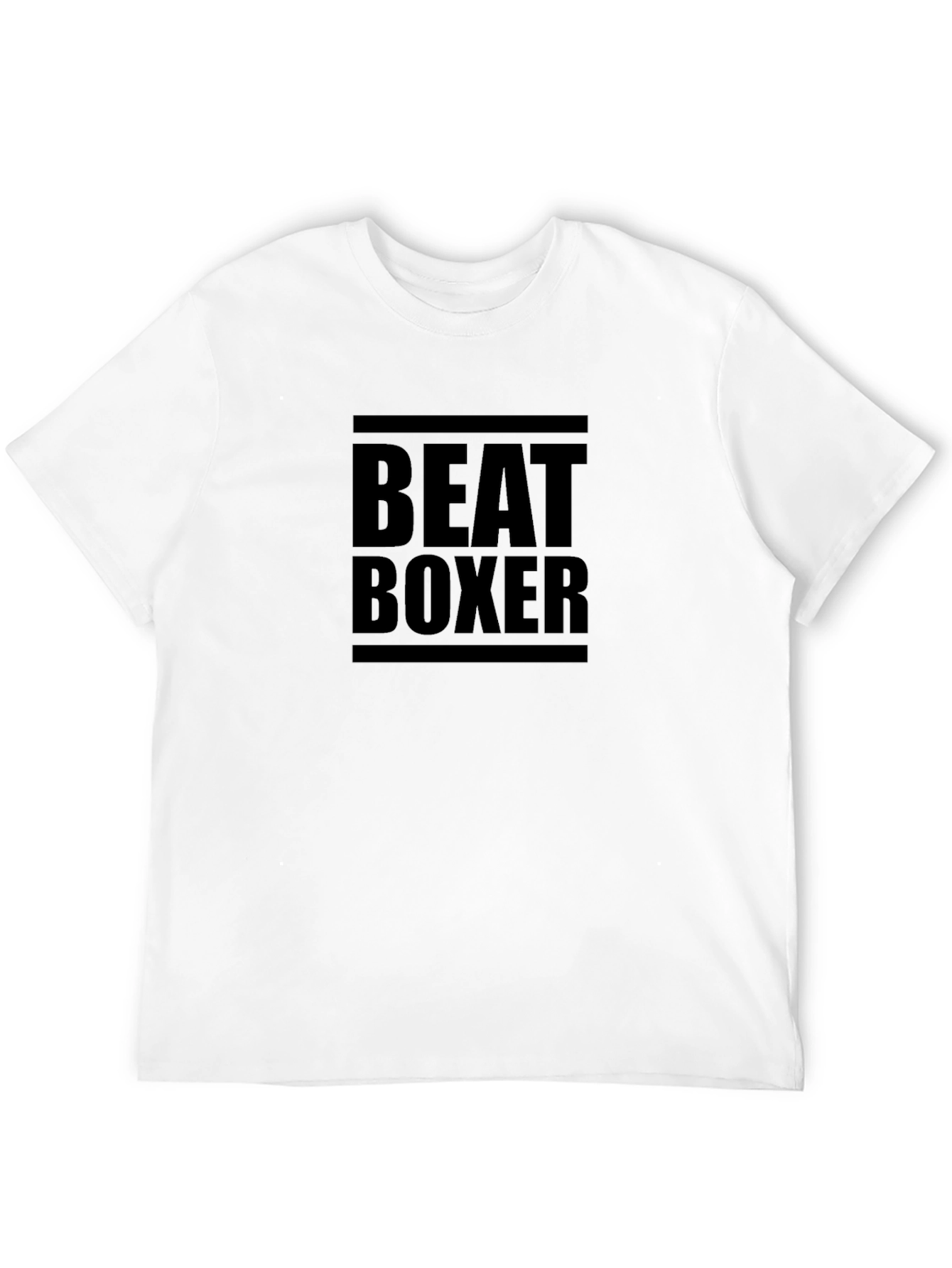 Black Beat Boxer Black Graphic Tee view 12