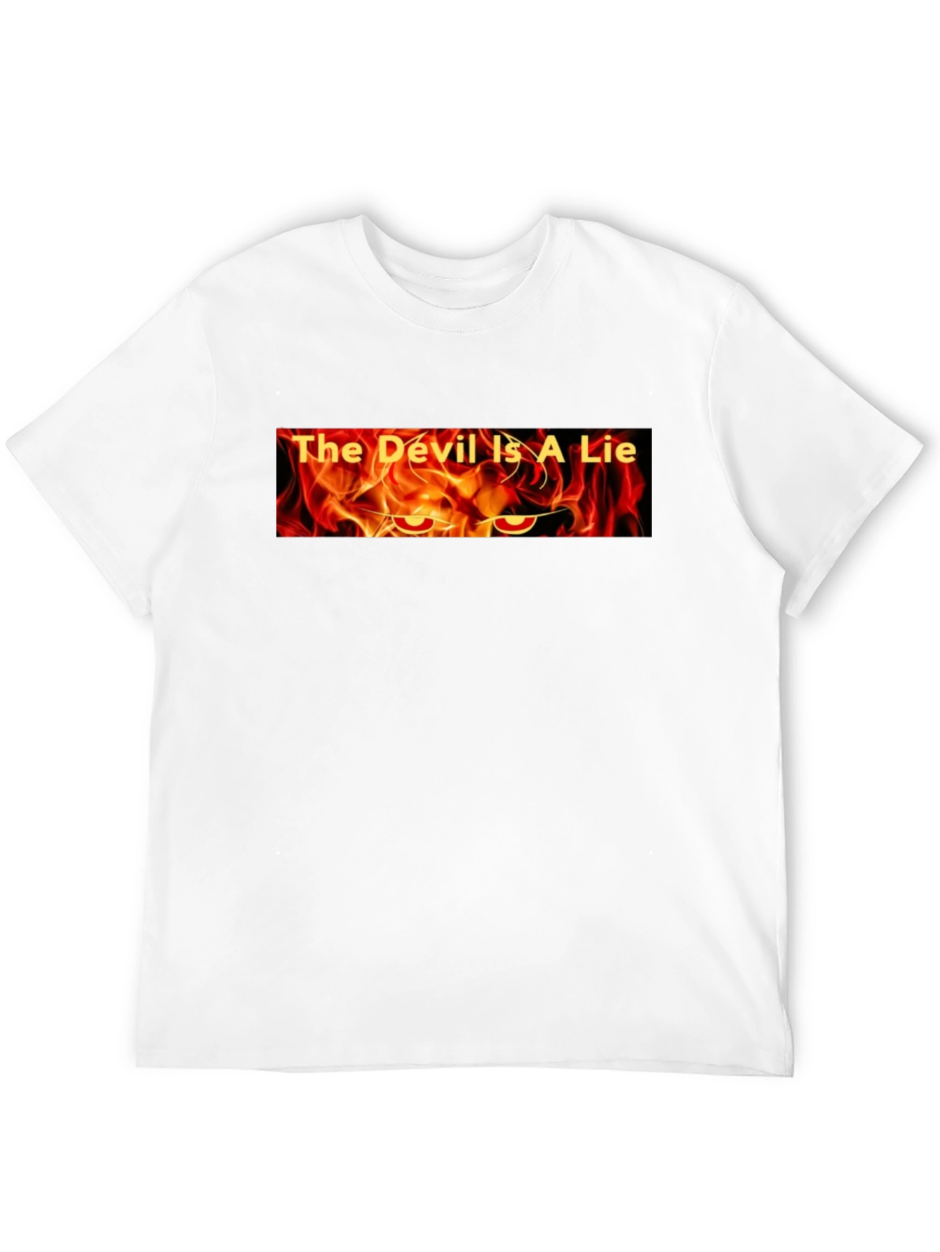 Black The Devil is a Lie Graphic Tee view 12
