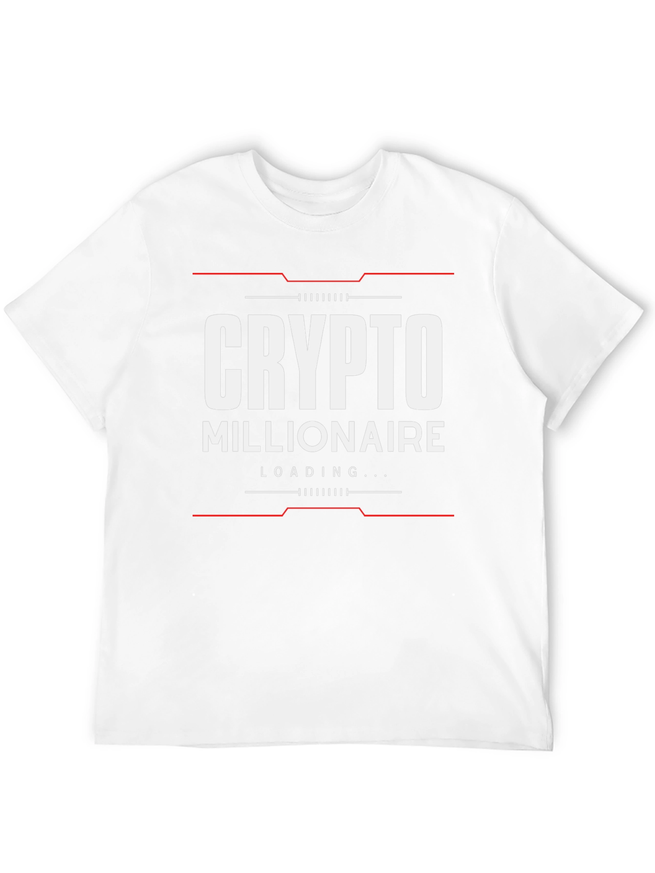 Black Crypto Millionaire Loading T-Shirt - Black view 12