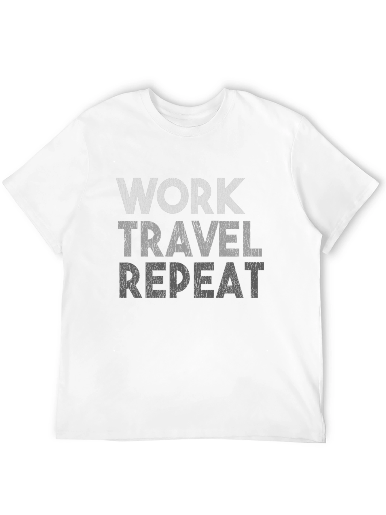 Black Work Travel Repeat Graphic Tee view 12
