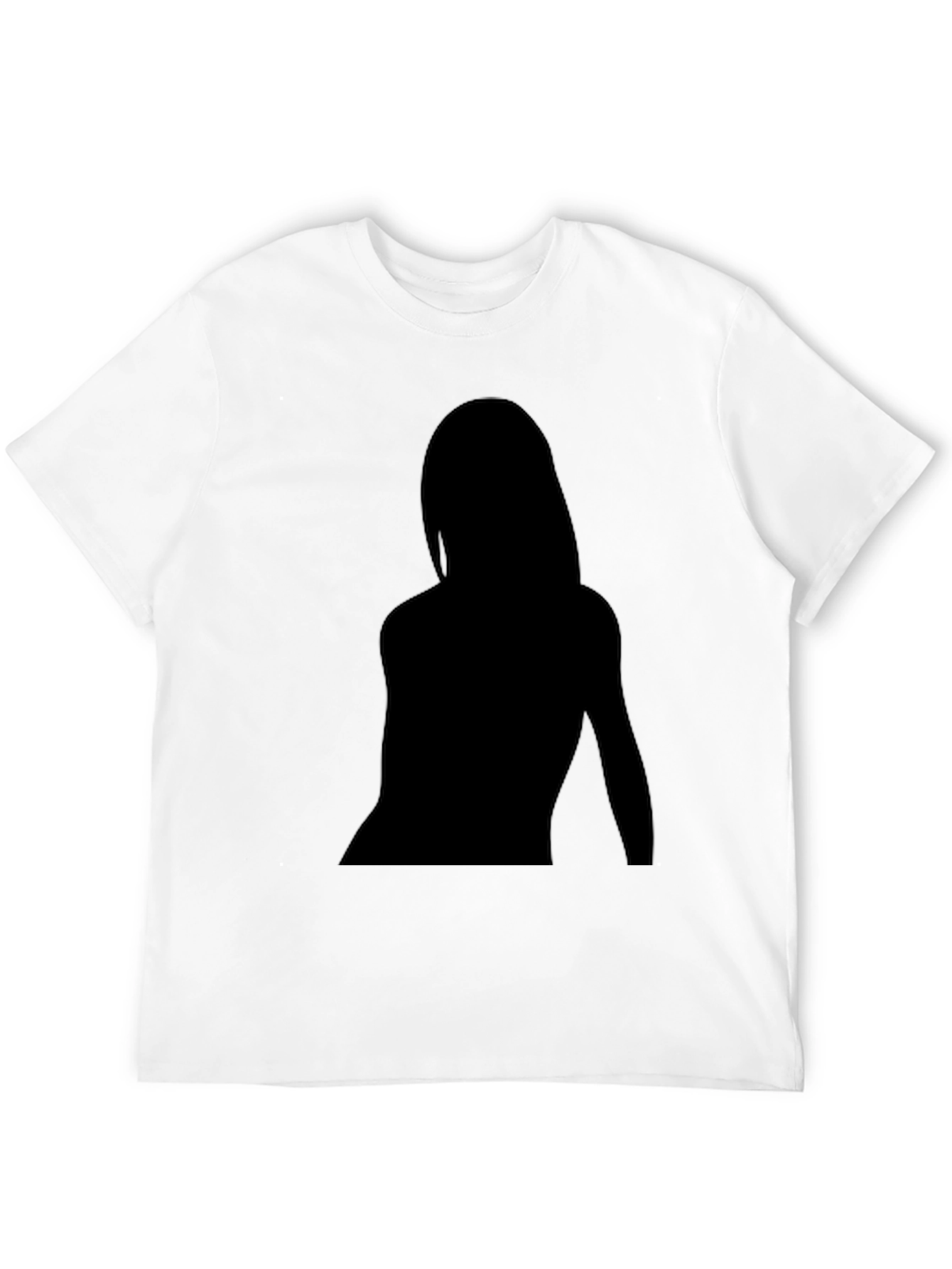 Black Silhouette Graphic T-Shirt view 12