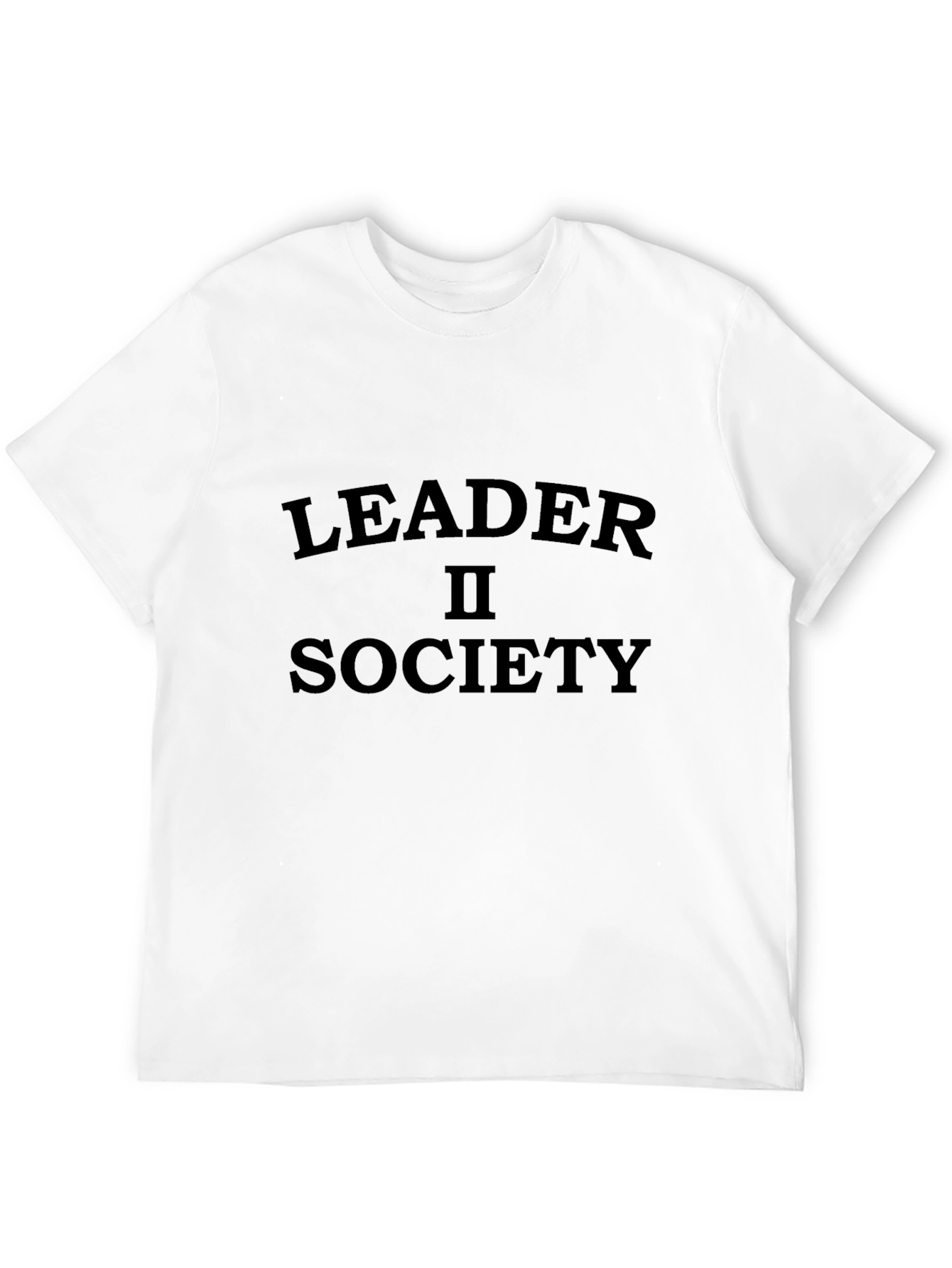 Black Leader II Society Black T-Shirt view 12