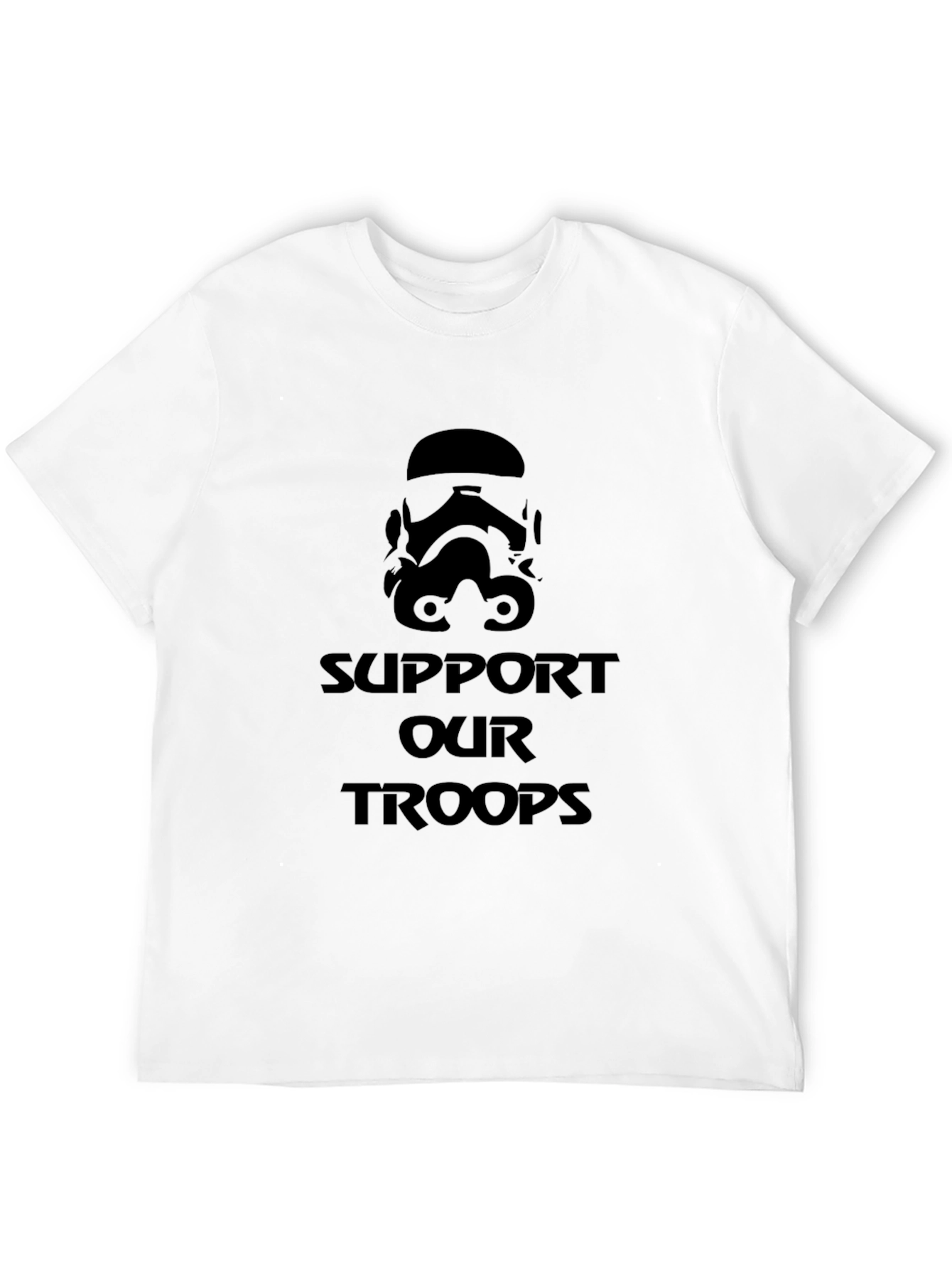 Black Stormtrooper Support T-Shirt view 12