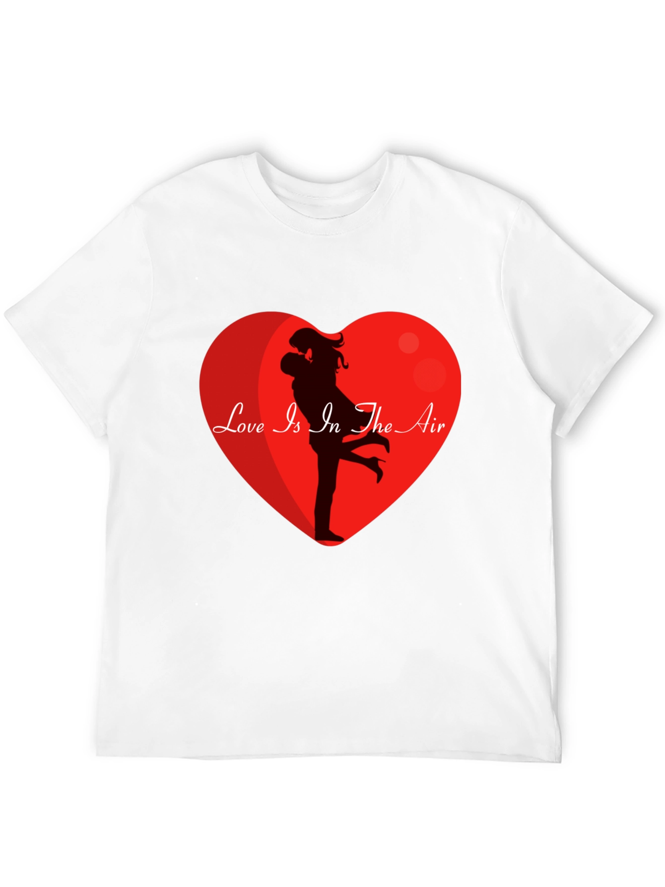 Black Love Is In The Air Graphic T-Shirt view 12