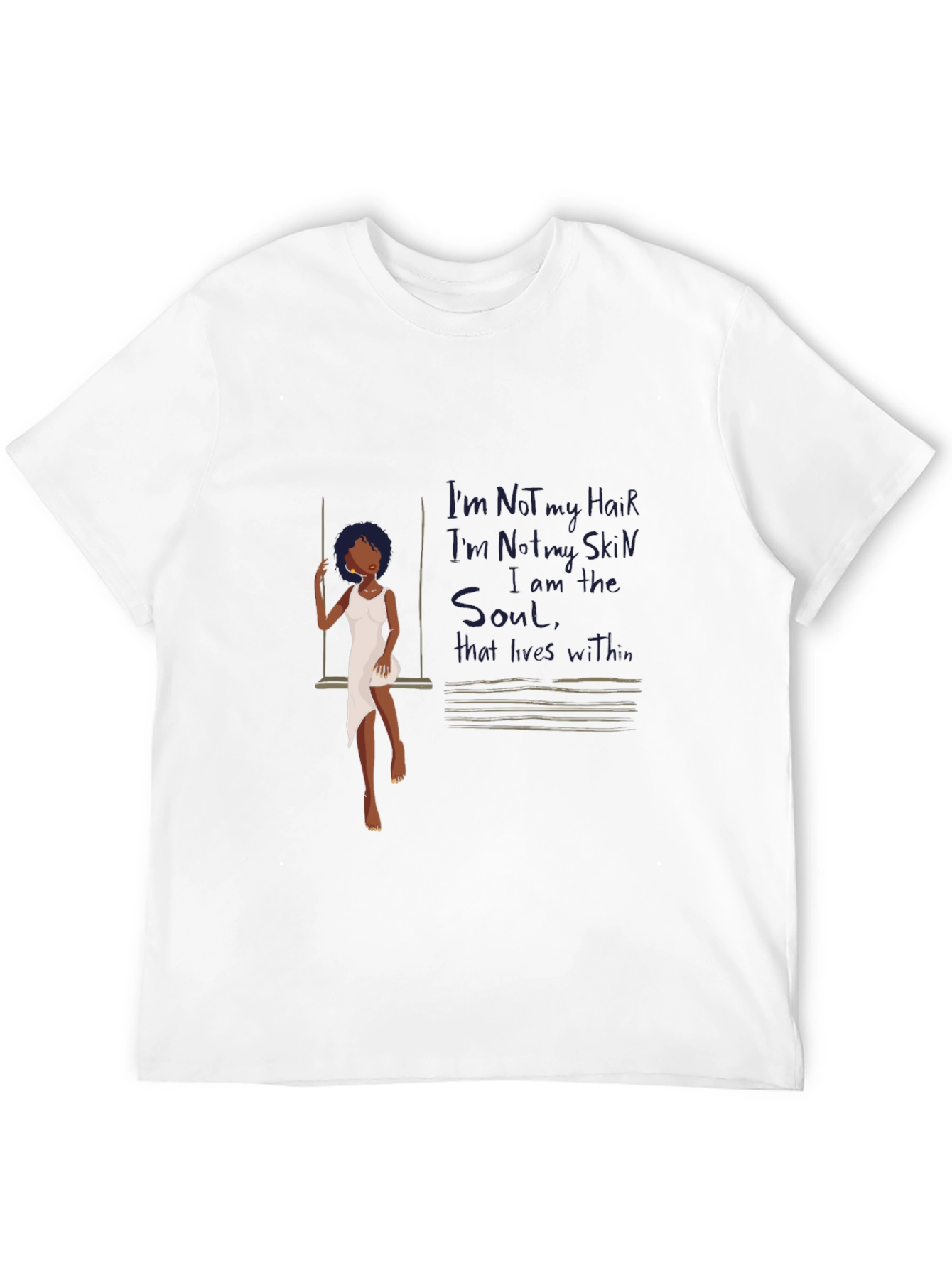 Black Soulful Graphic Tee view 12