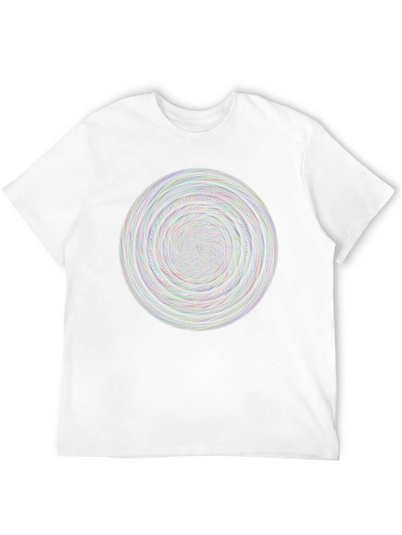 Vortex Illusion Black T-Shirt - 12