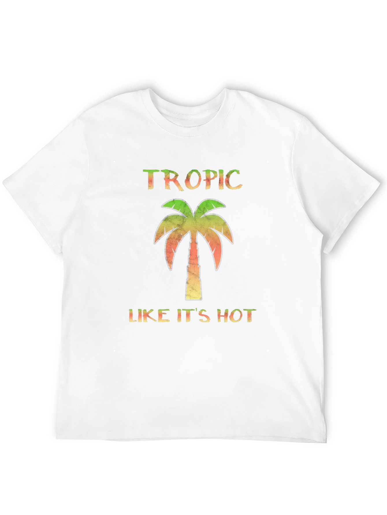 Black Tropic Like It's Hot Black T-Shirt view 12