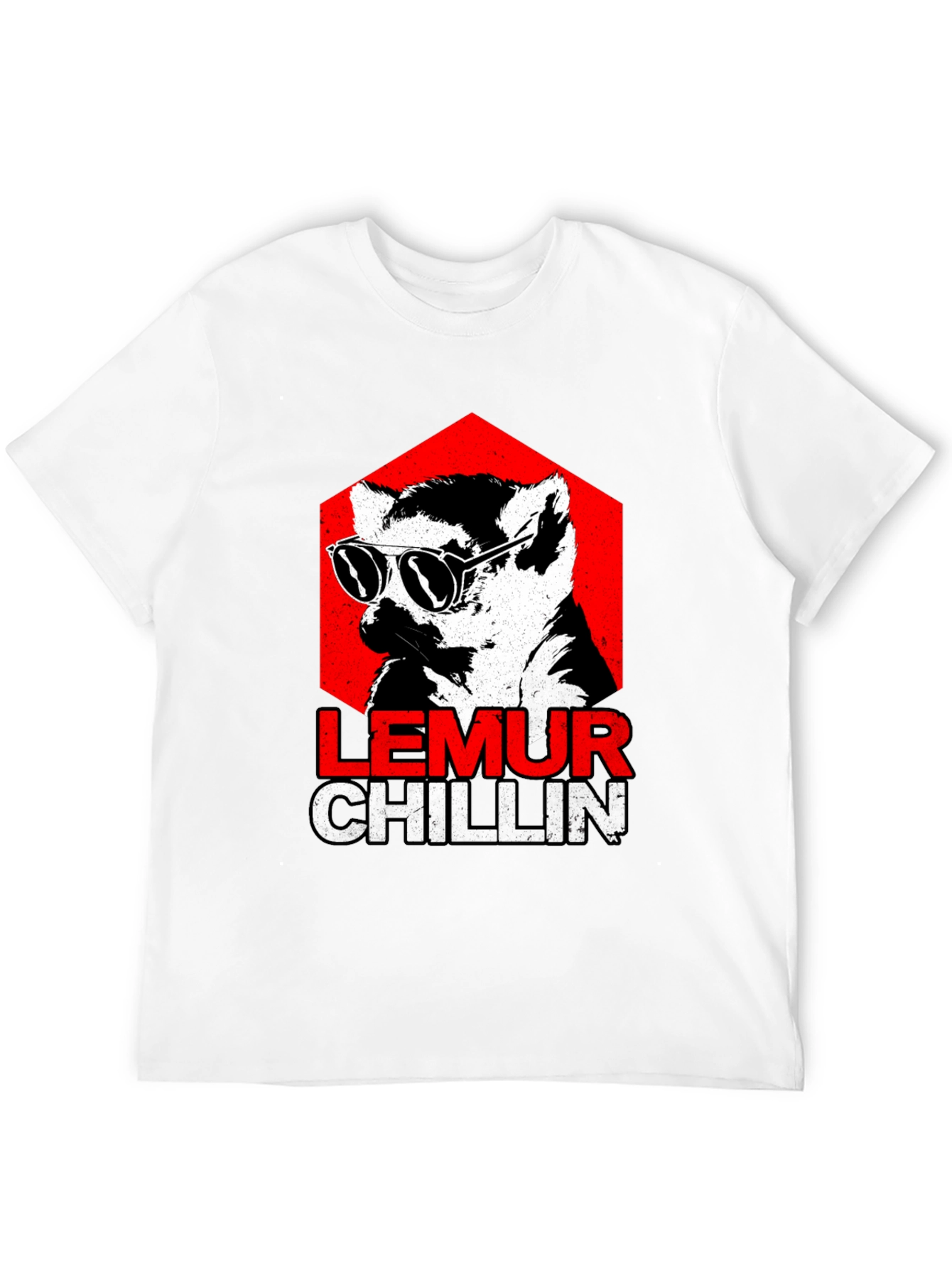 Black Lemur Chillin' Graphic Tee view 12