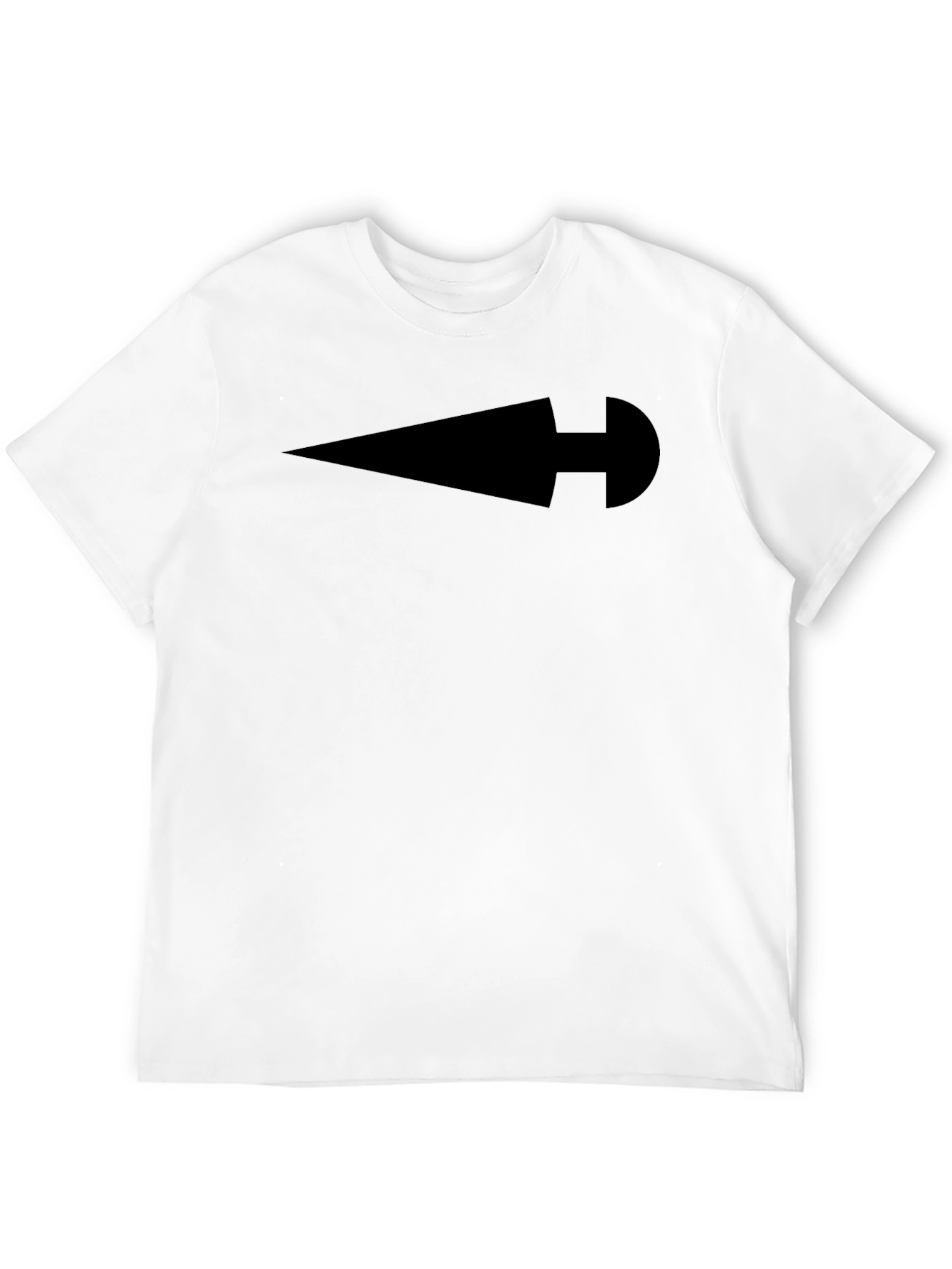 Black Arrow Graphic Black Tee - Casual Style view 12