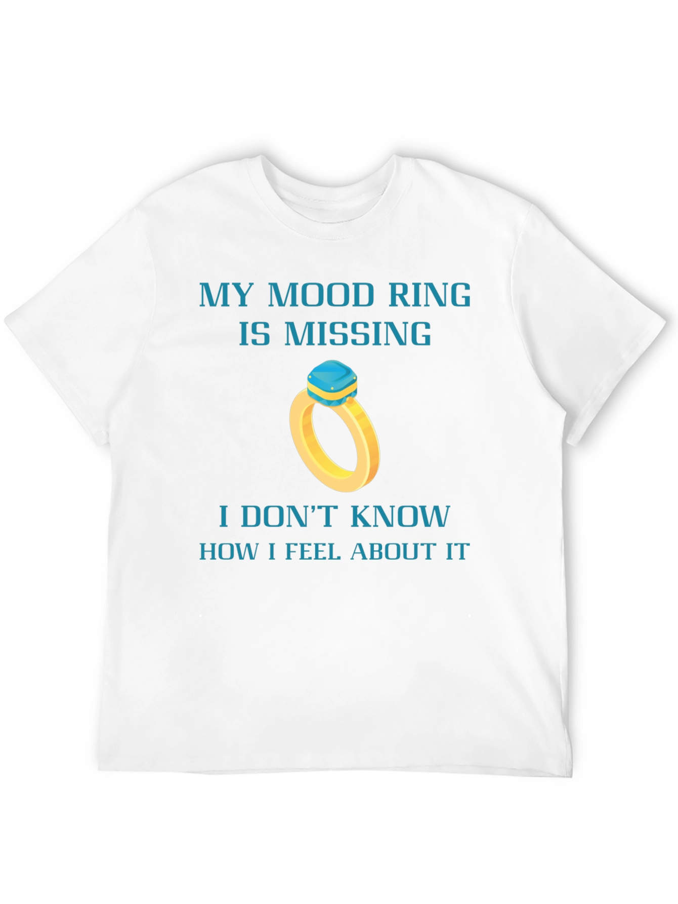 Black Mood Ring Missing Graphic Tee view 12