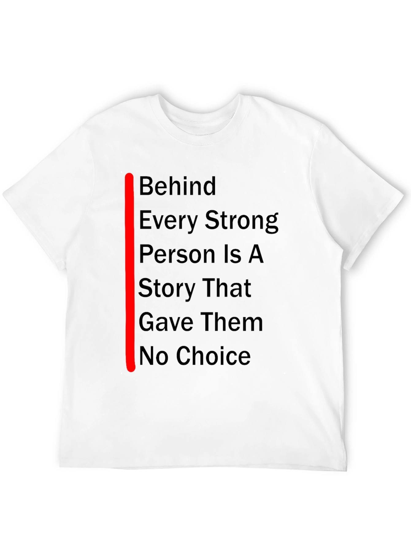 Black Motivational Graphic Print T-Shirt view 12