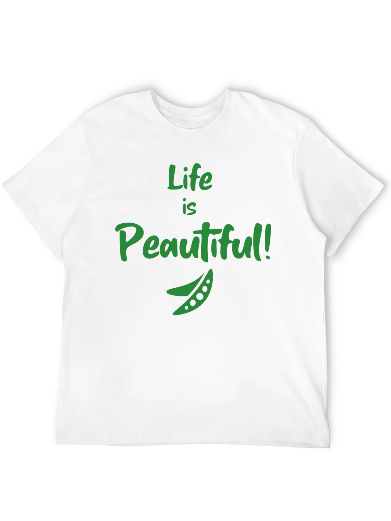 Black Life is Peautiful T-Shirt - Funny Vegan Tee view 12