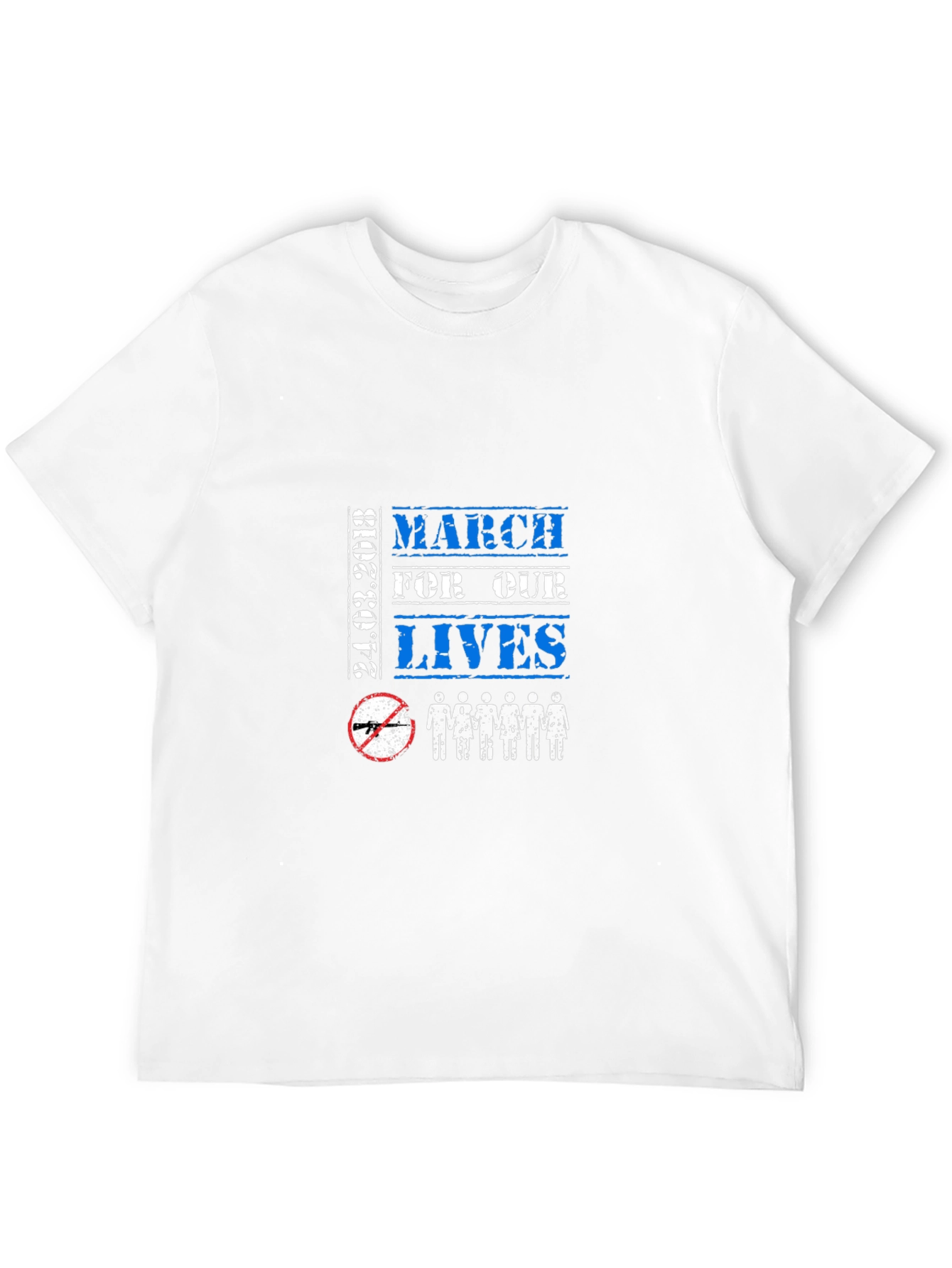 Black March For Our Lives T-Shirt view 12