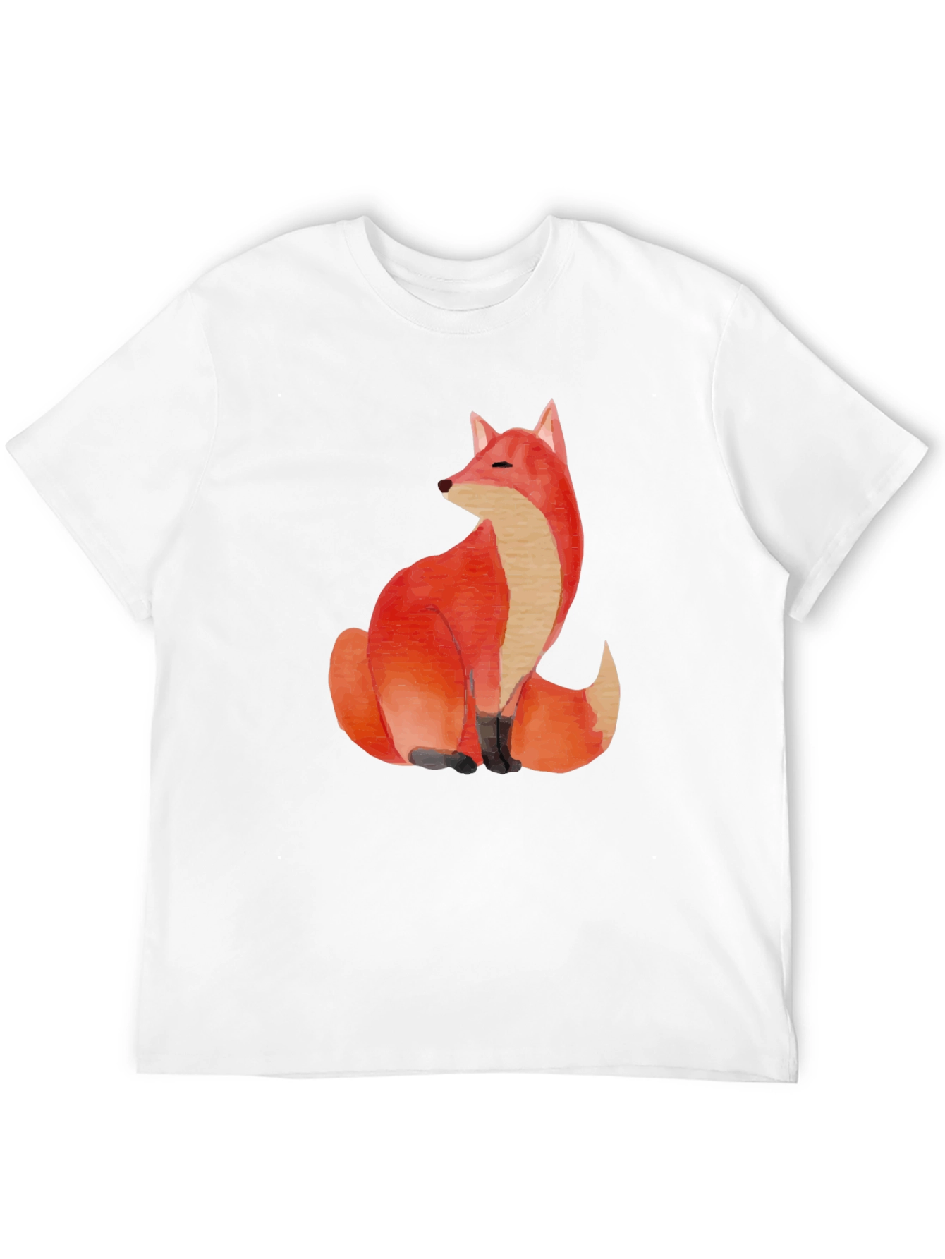 Black Fox Graphic Tee - Soft Cotton Blend view 12