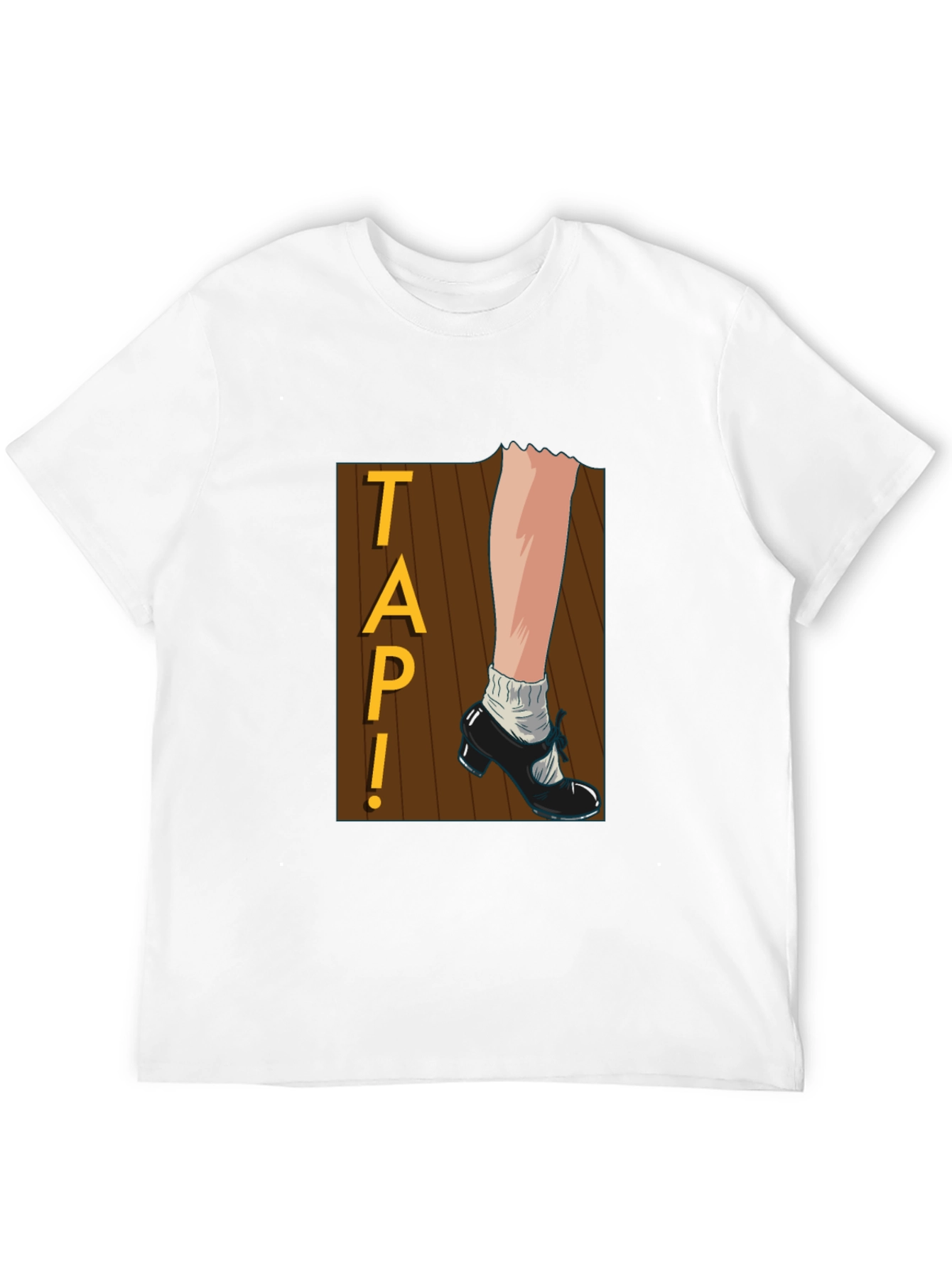 Black Tap Dance Graphic Tee - Rhythm & Style! view 12