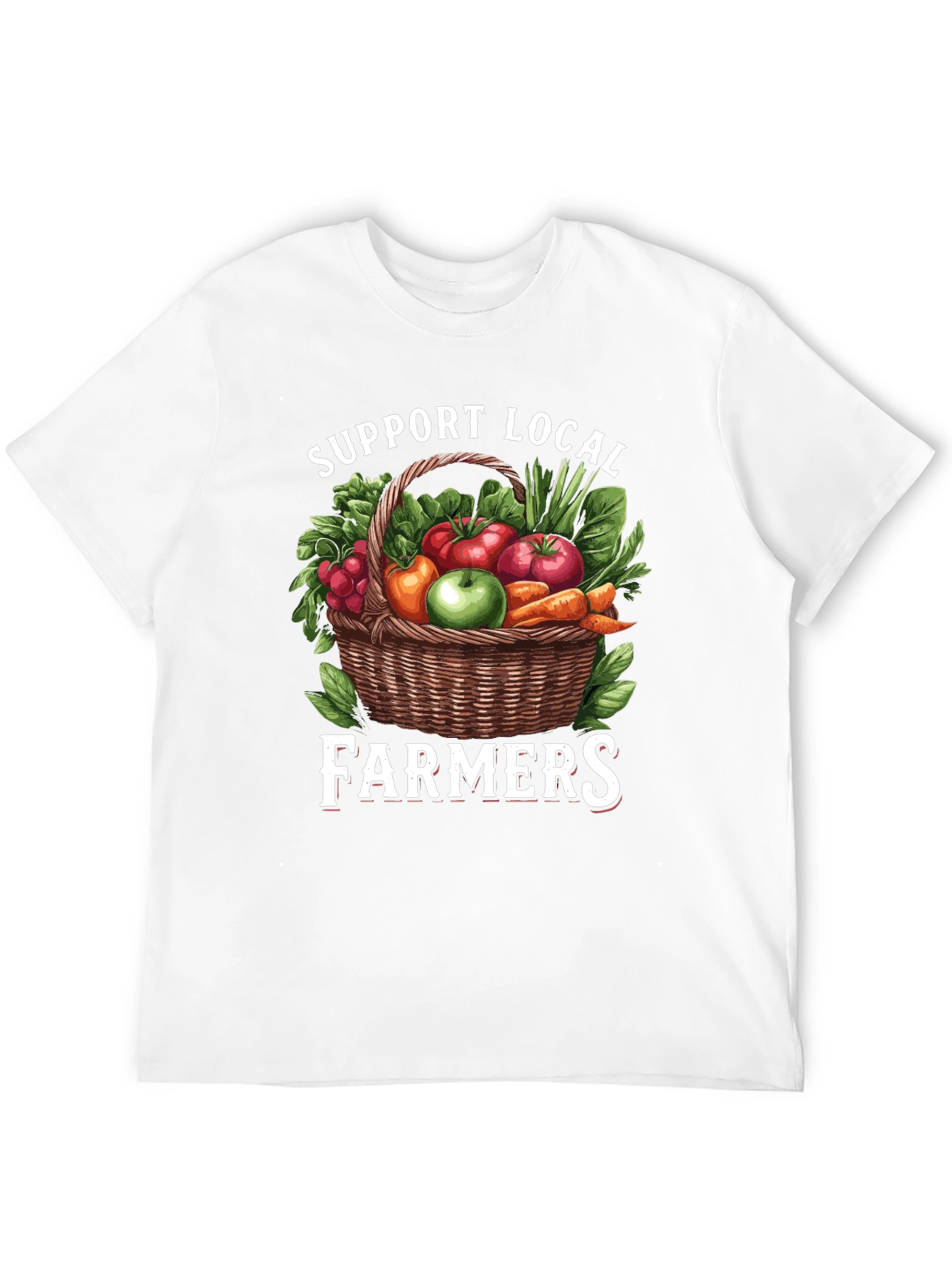 Support Local Farmers Graphic T-Shirt - 12