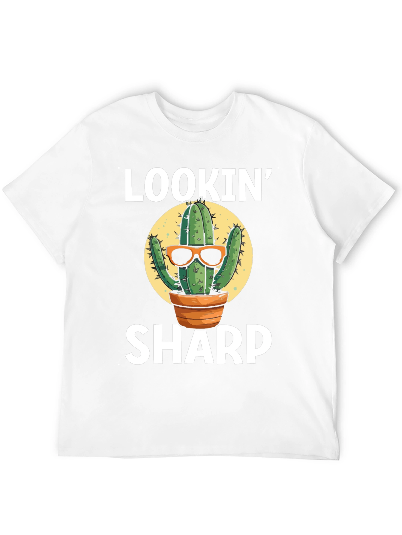Black Lookin' Sharp Cactus Graphic T-Shirt view 12