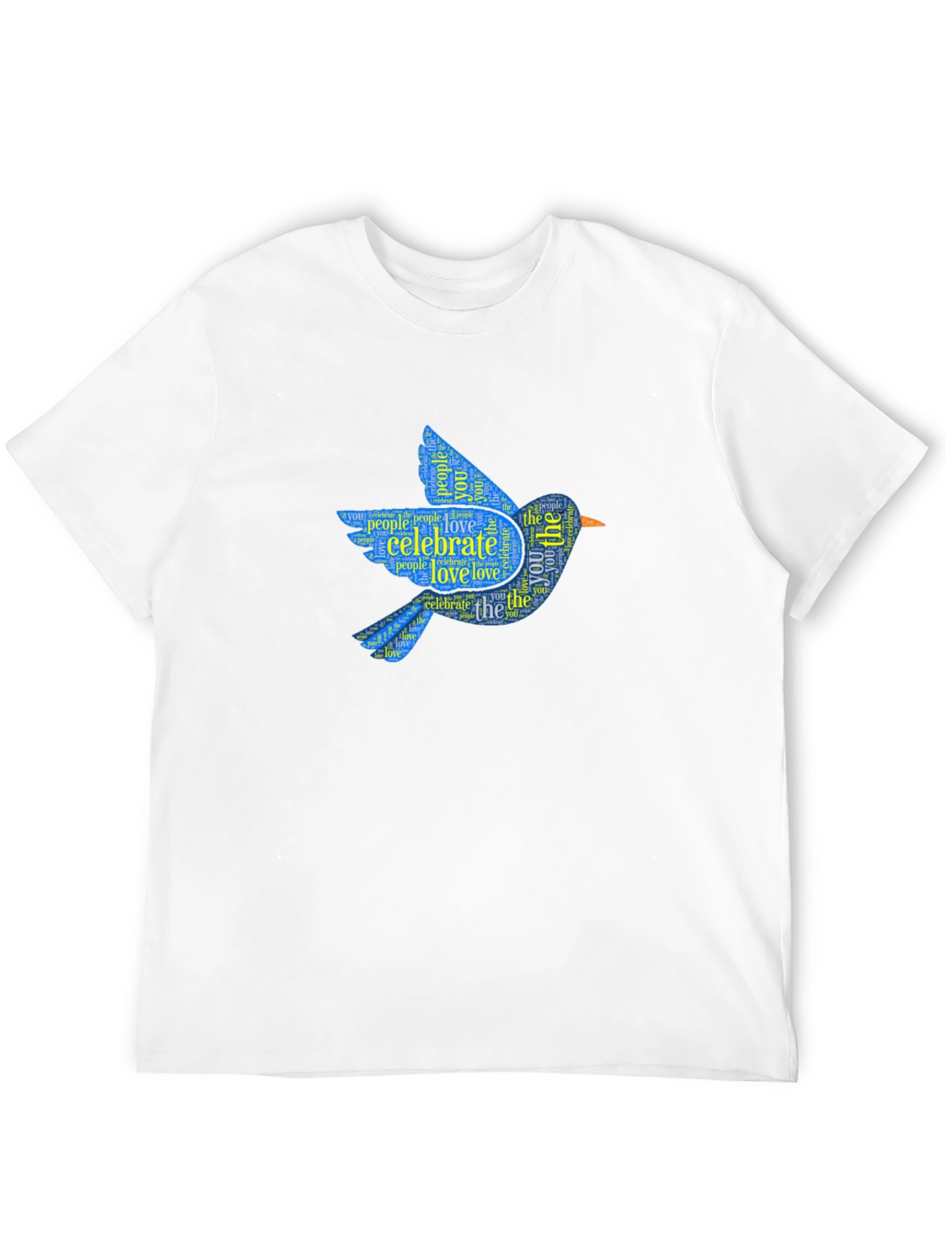 Black Celebrate Love Bluebird Graphic T-Shirt view 12