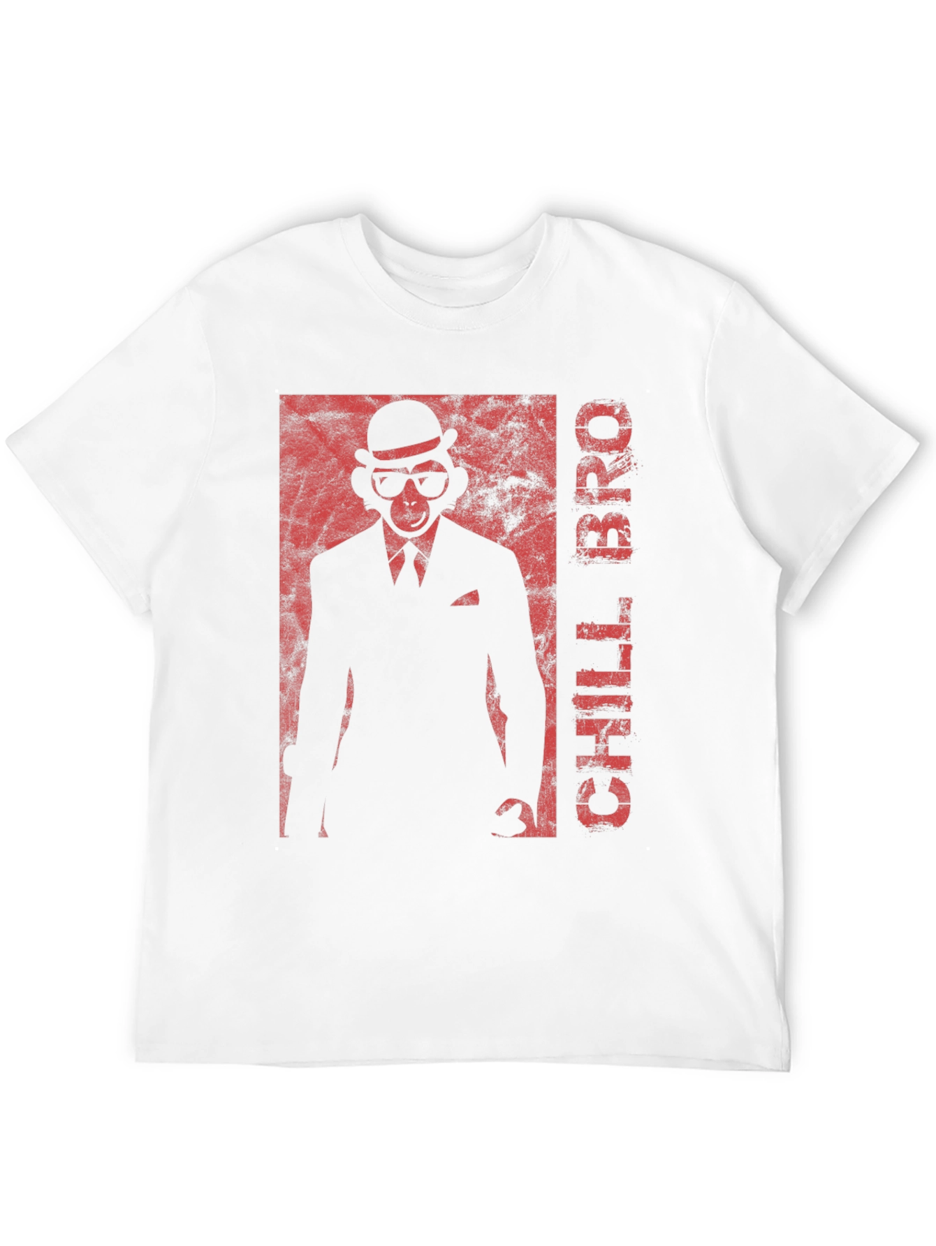 Black Chill Bro Monkey Graphic T-Shirt view 12