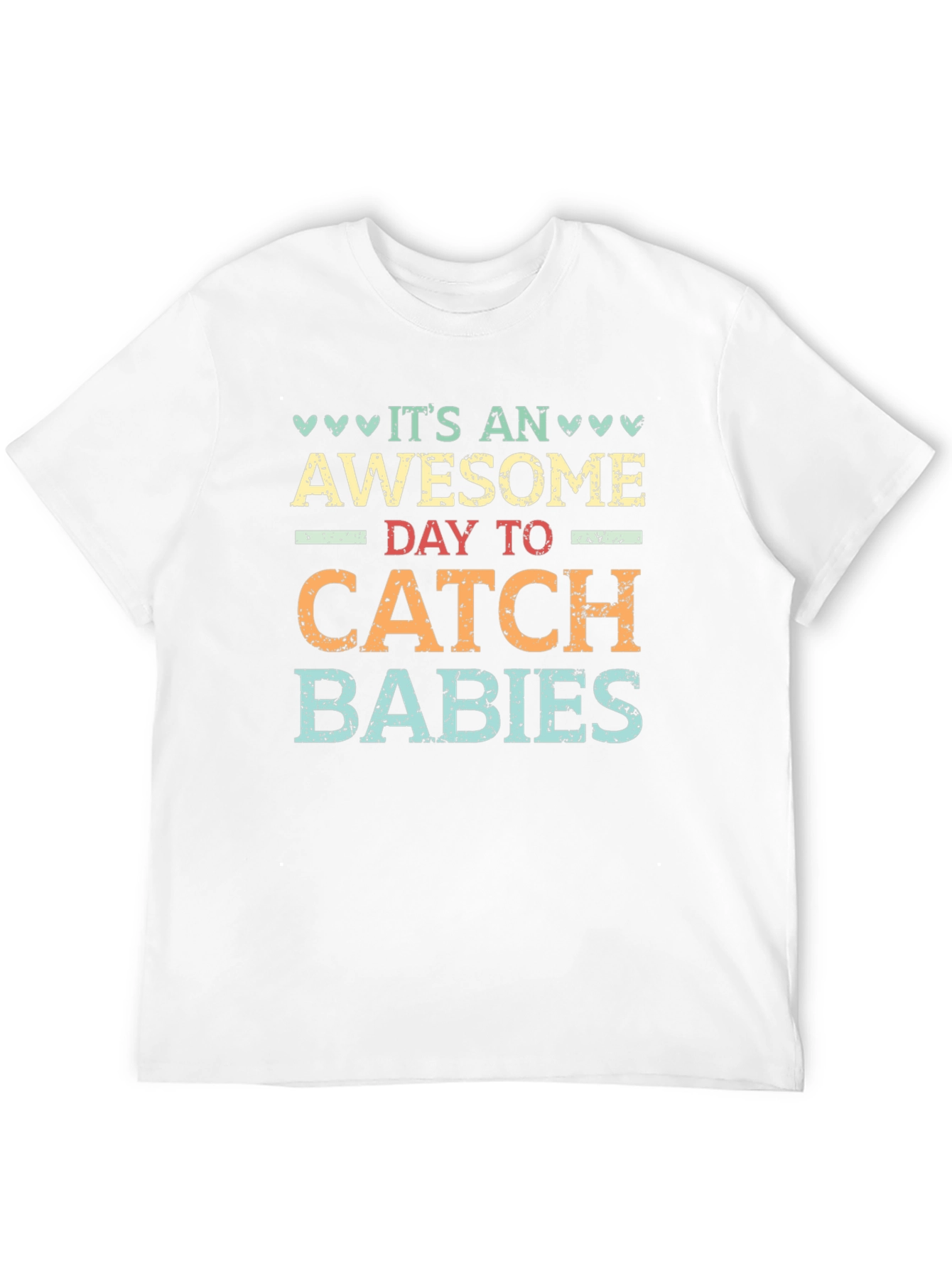 Black Awesome Day to Catch Babies Graphic T-Shirt view 12