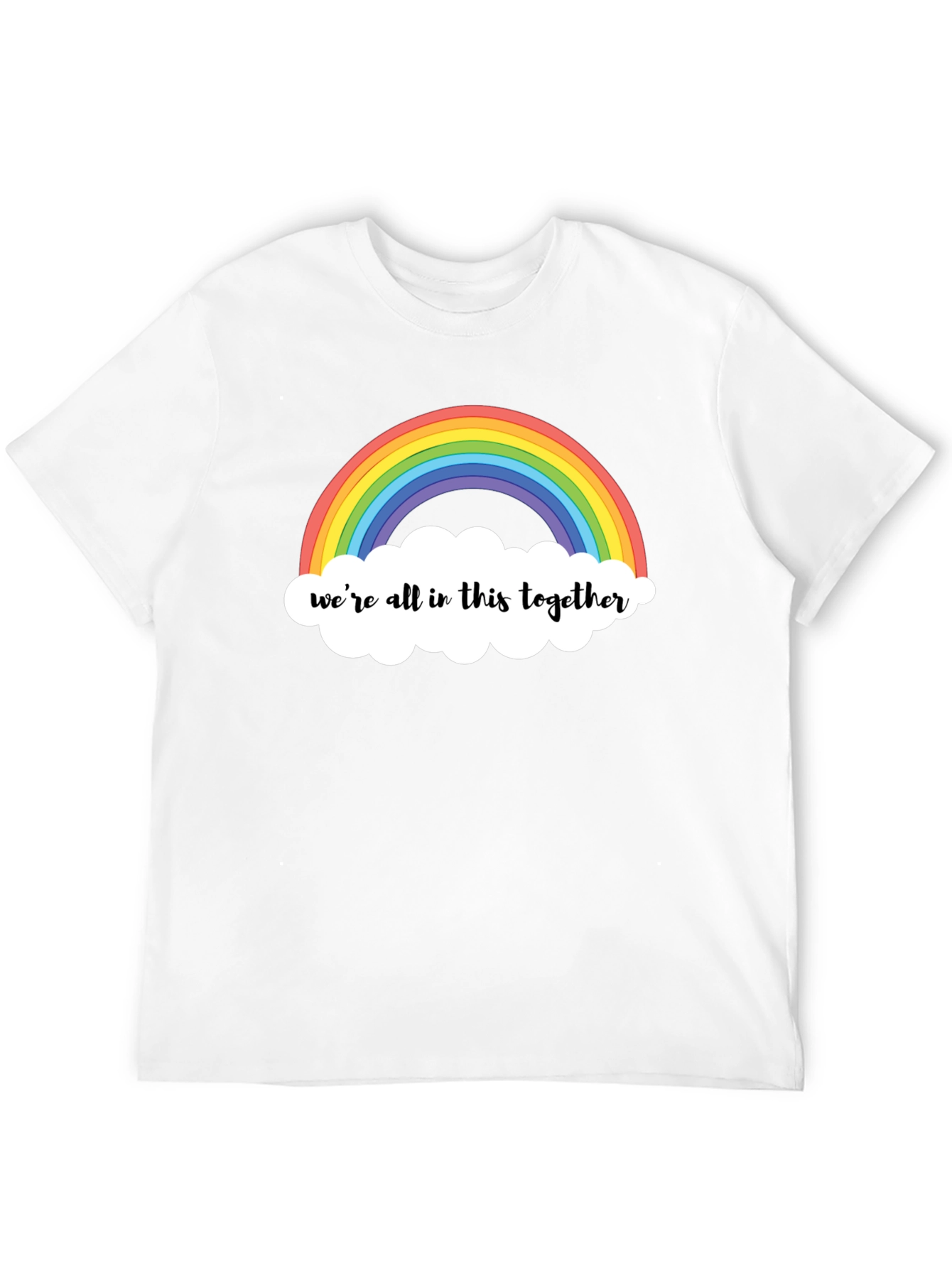 Black Rainbow 'We're All in This Together' T-Shirt view 12