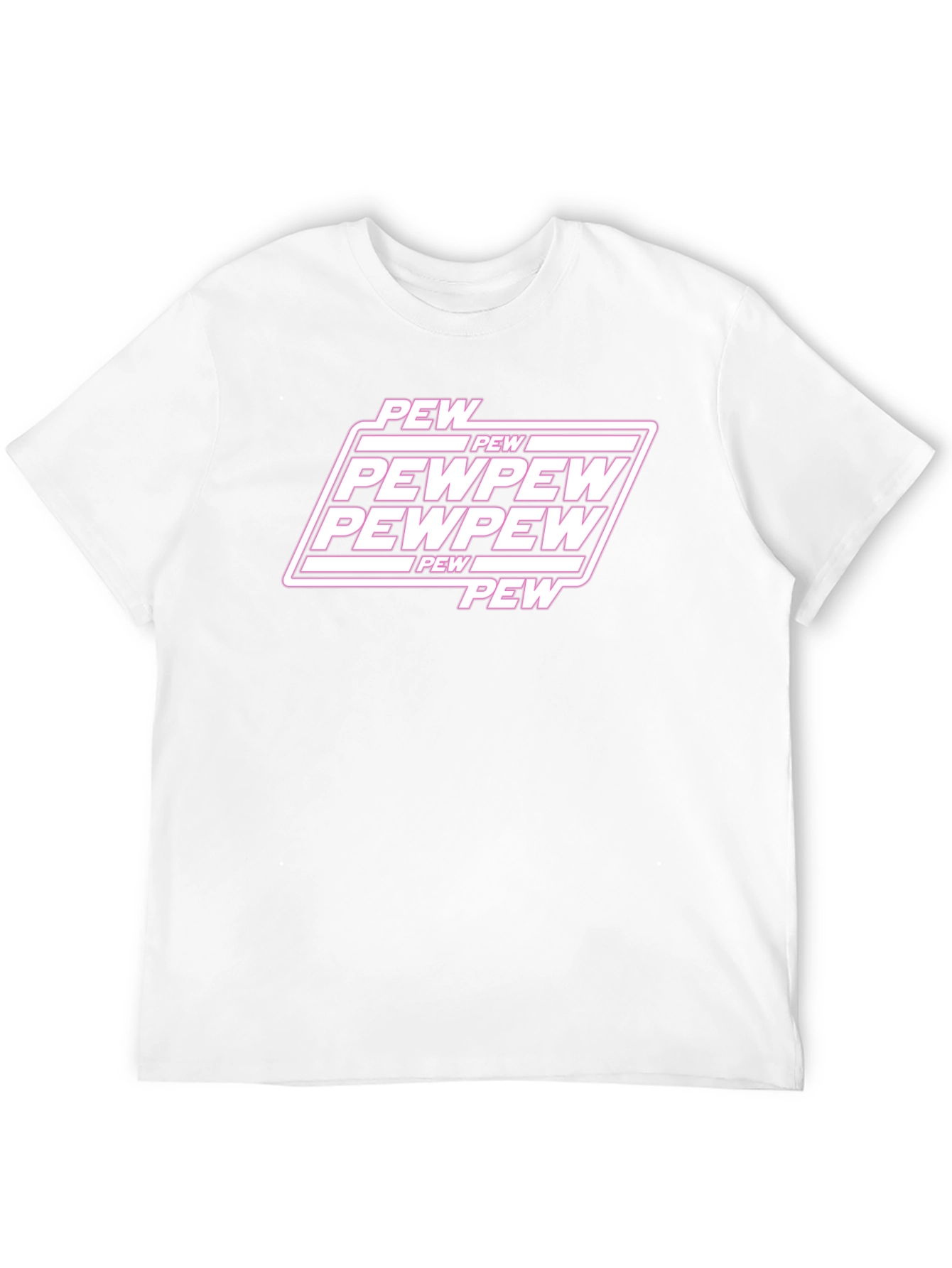Pew Pew T-Shirt - Gaming Style Tee - 12