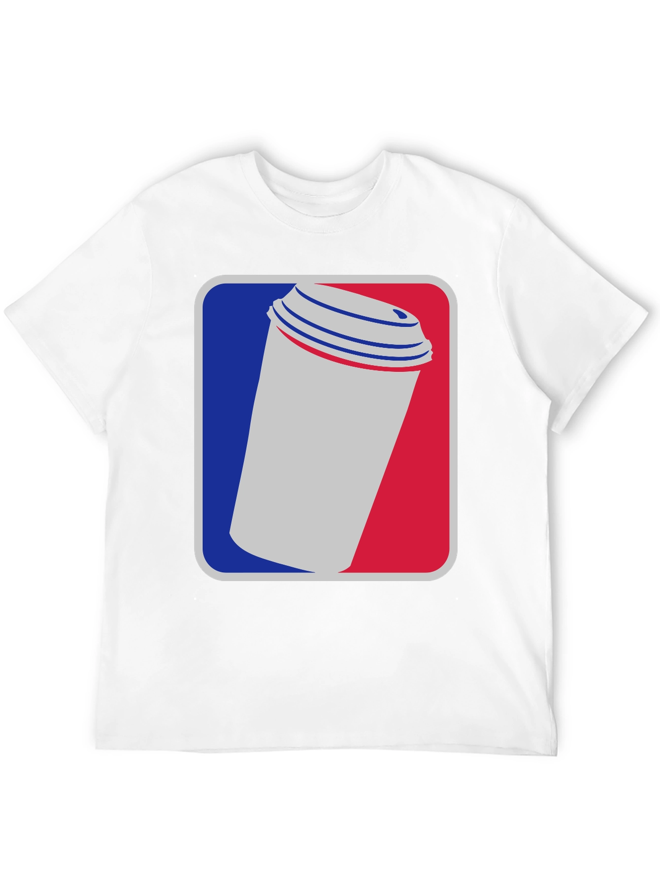 Black Coffee Cup Graphic Tee - Black Cotton T-Shirt view 12