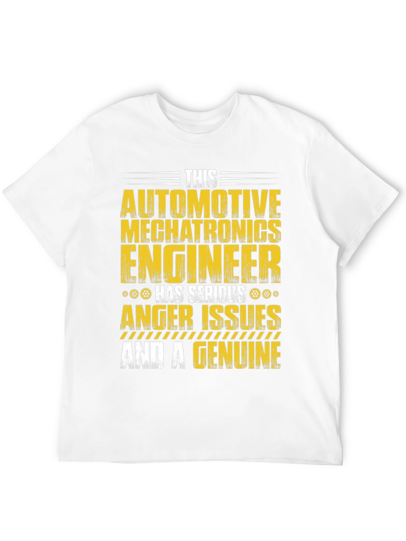 Black Automotive Mechatronics Engineer T-Shirt view 12