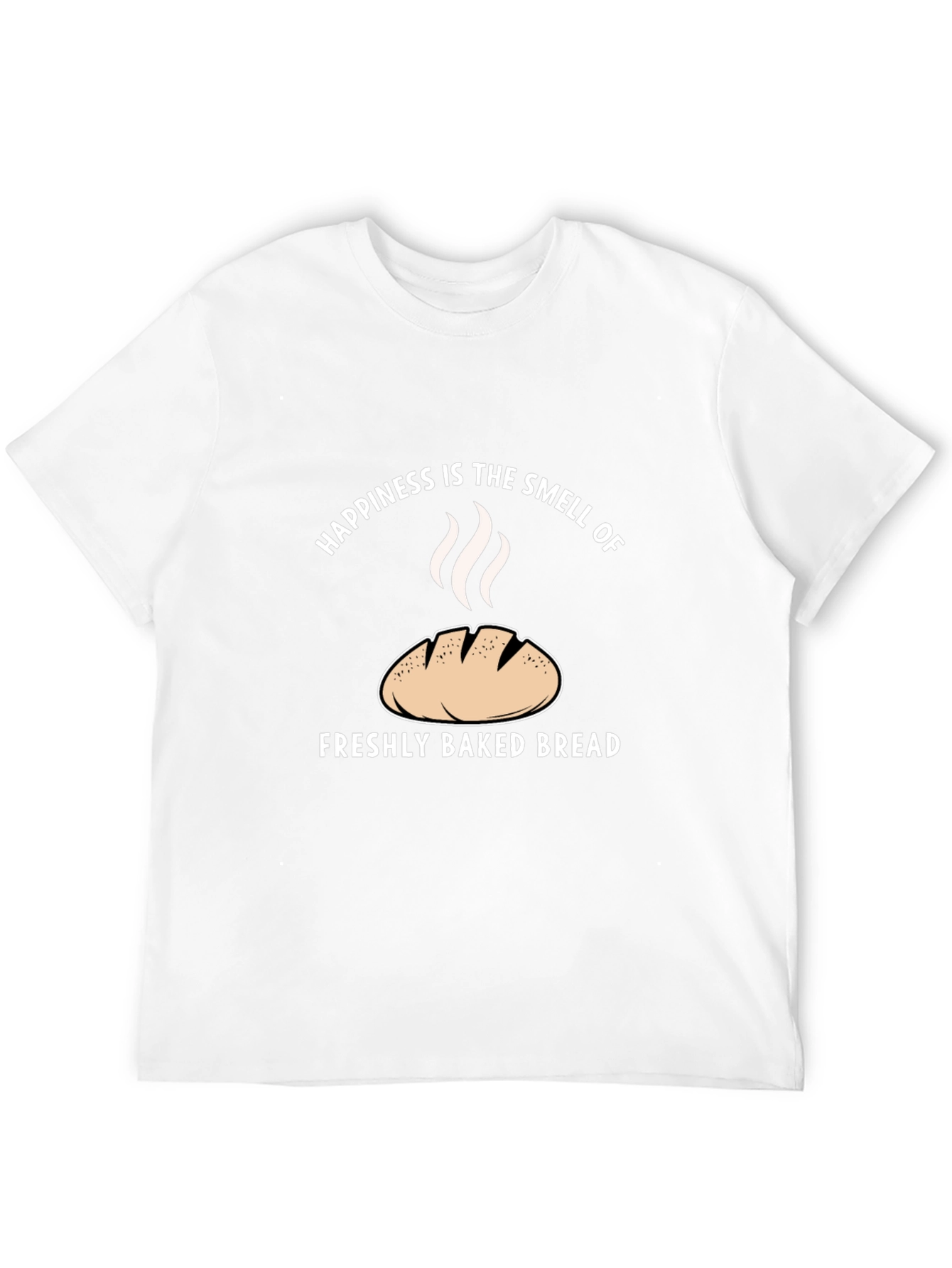 Black Happiness is Freshly Baked Bread T-Shirt view 12