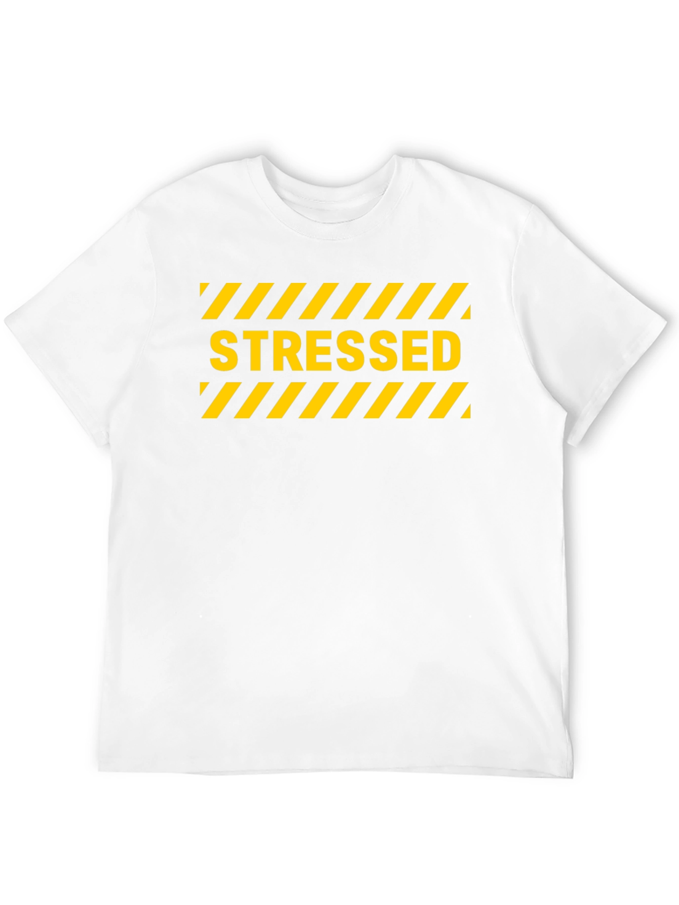 Black Stressed Graphic Tee - Black Short Sleeve Cotton T-Shirt view 12