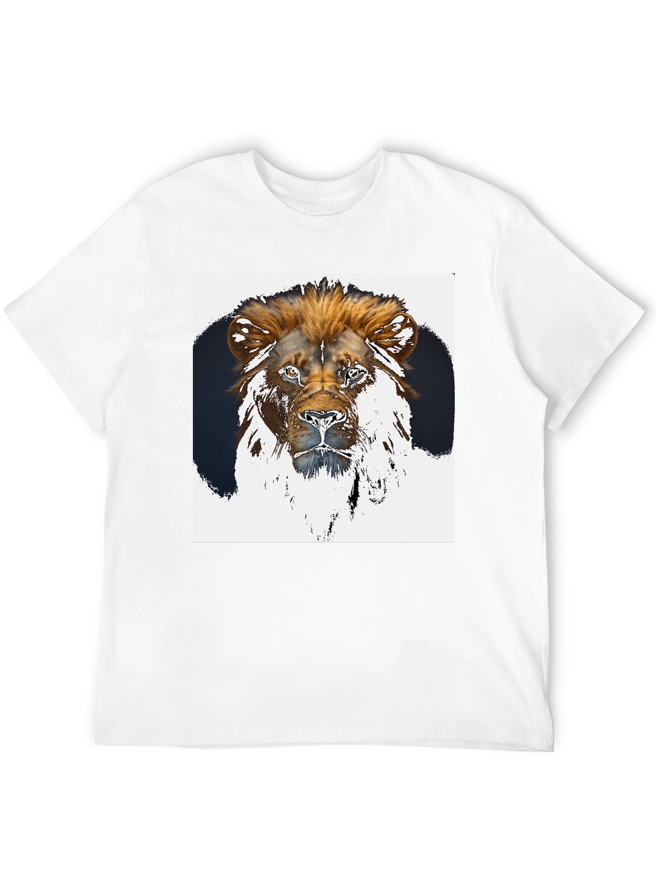 Black Lion Graphic Tee - Black Short Sleeve Shirt view 12