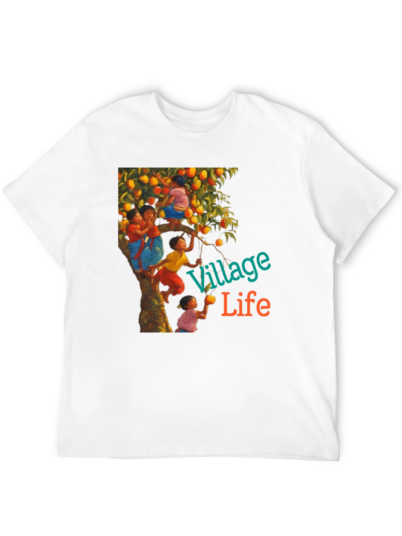 Black Village Life Graphic Tee view 12