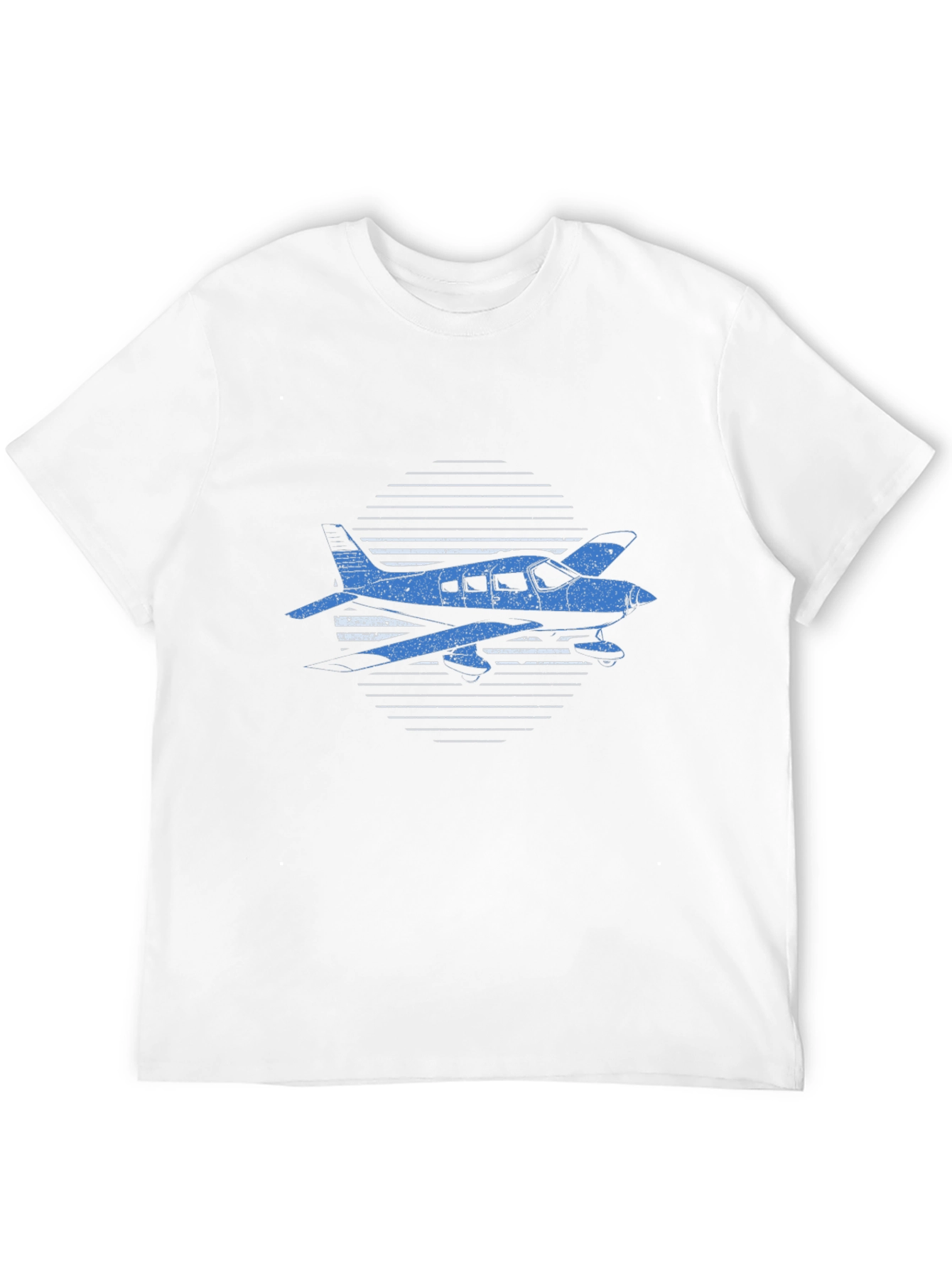 Airplane Graphic Tee - Black Aviation T-Shirt - 12