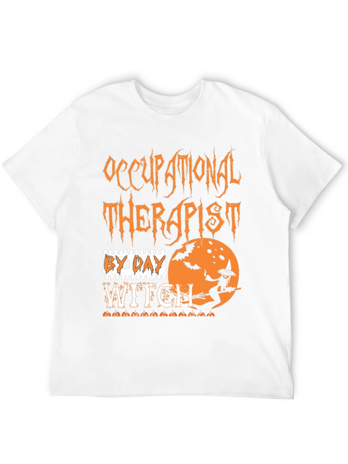 Occupational Therapist By Day Witch Halloween T-Shirt - 12